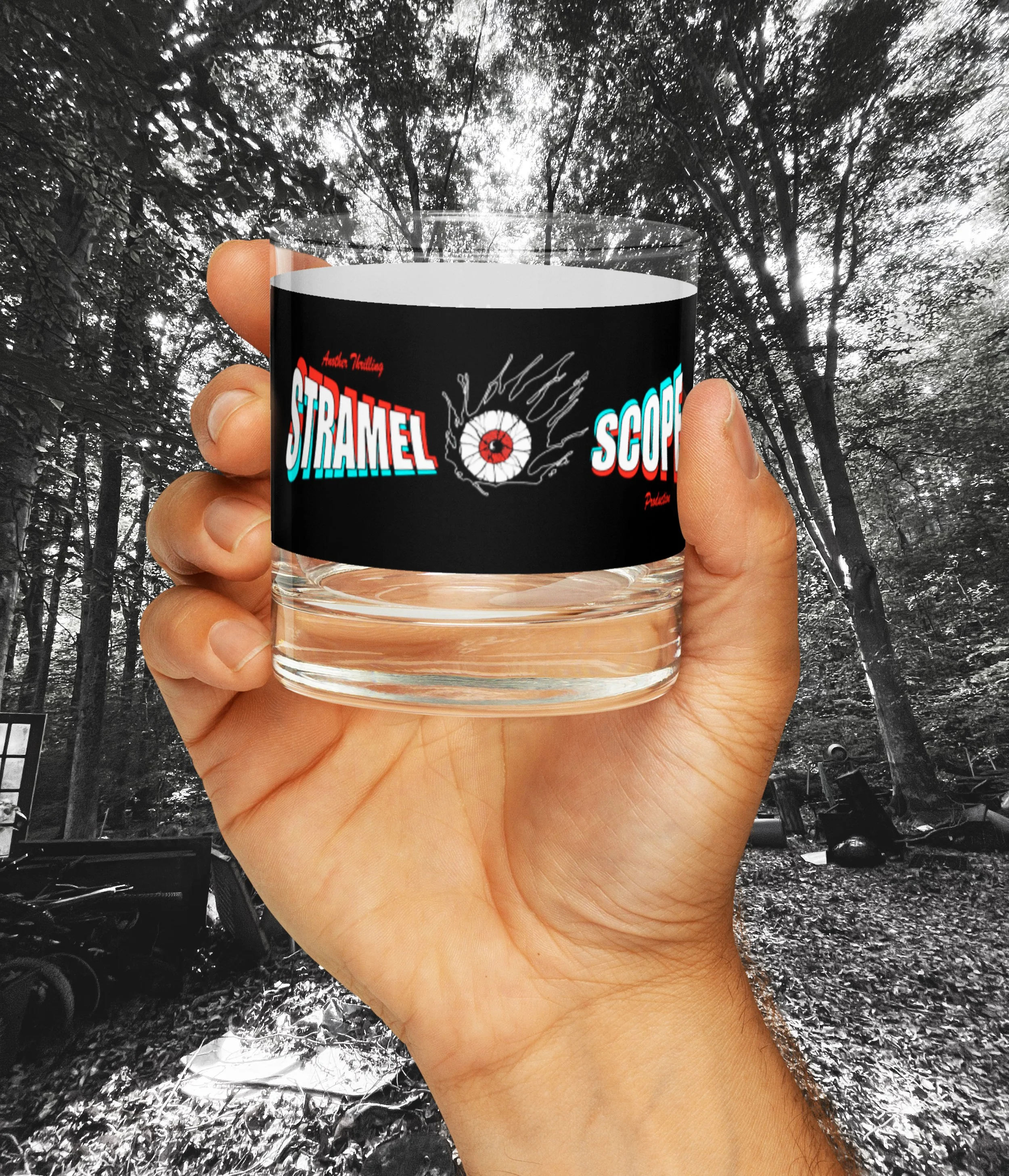 StramelScope 3D Rocks Glass