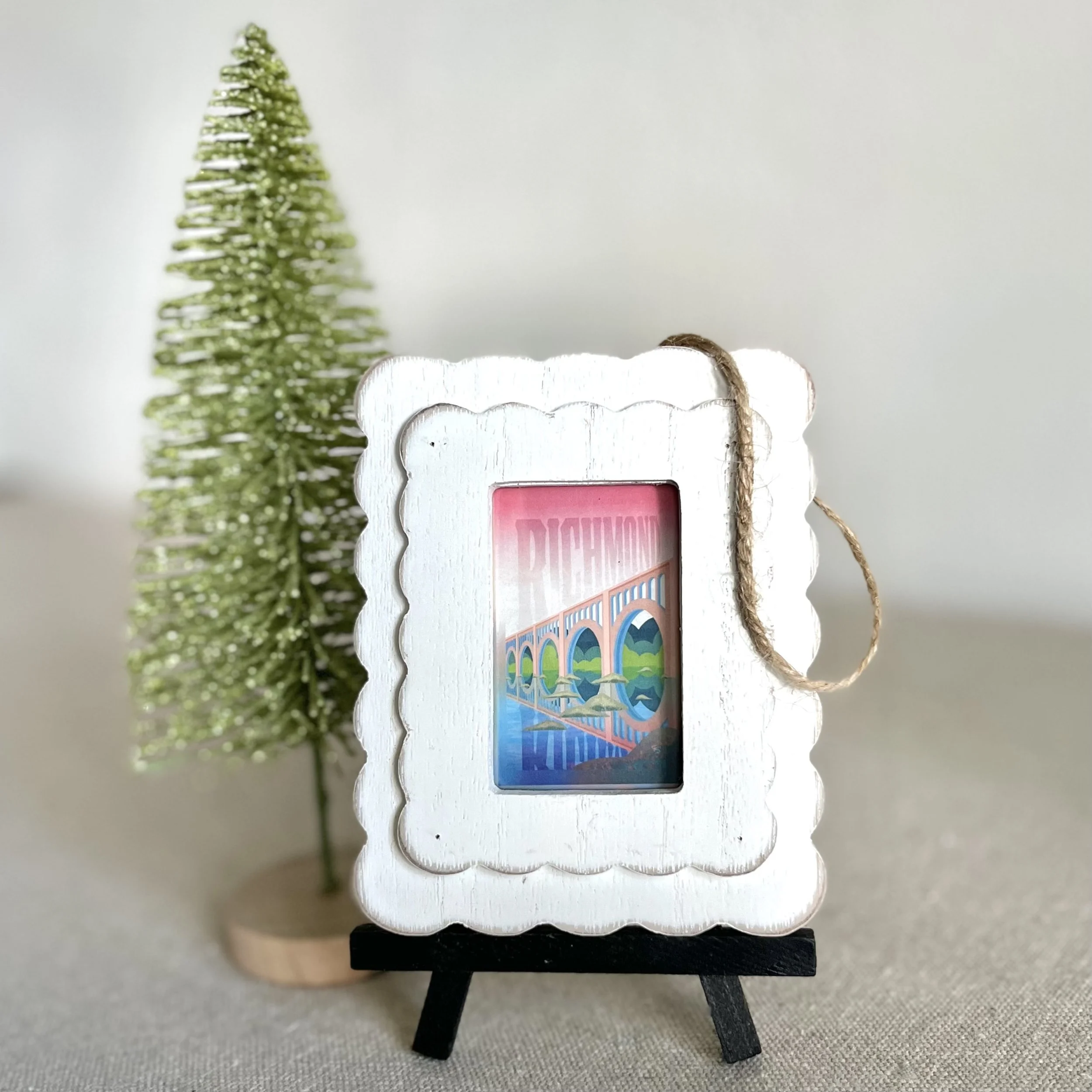 Richmond Holiday Ornament • Richmond Train Bridge