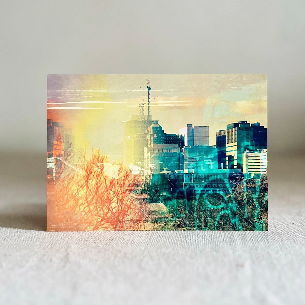 5x7" Art Print • Shining Skyline
