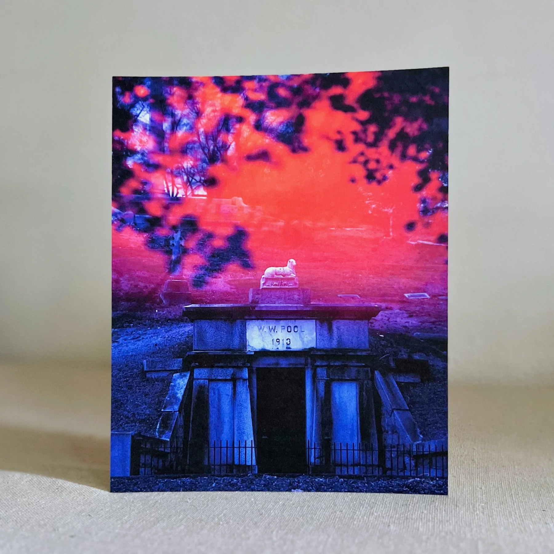 8x10" Art Print • W. W. Pool, Hollywood Cemetery, Richmond, VA.