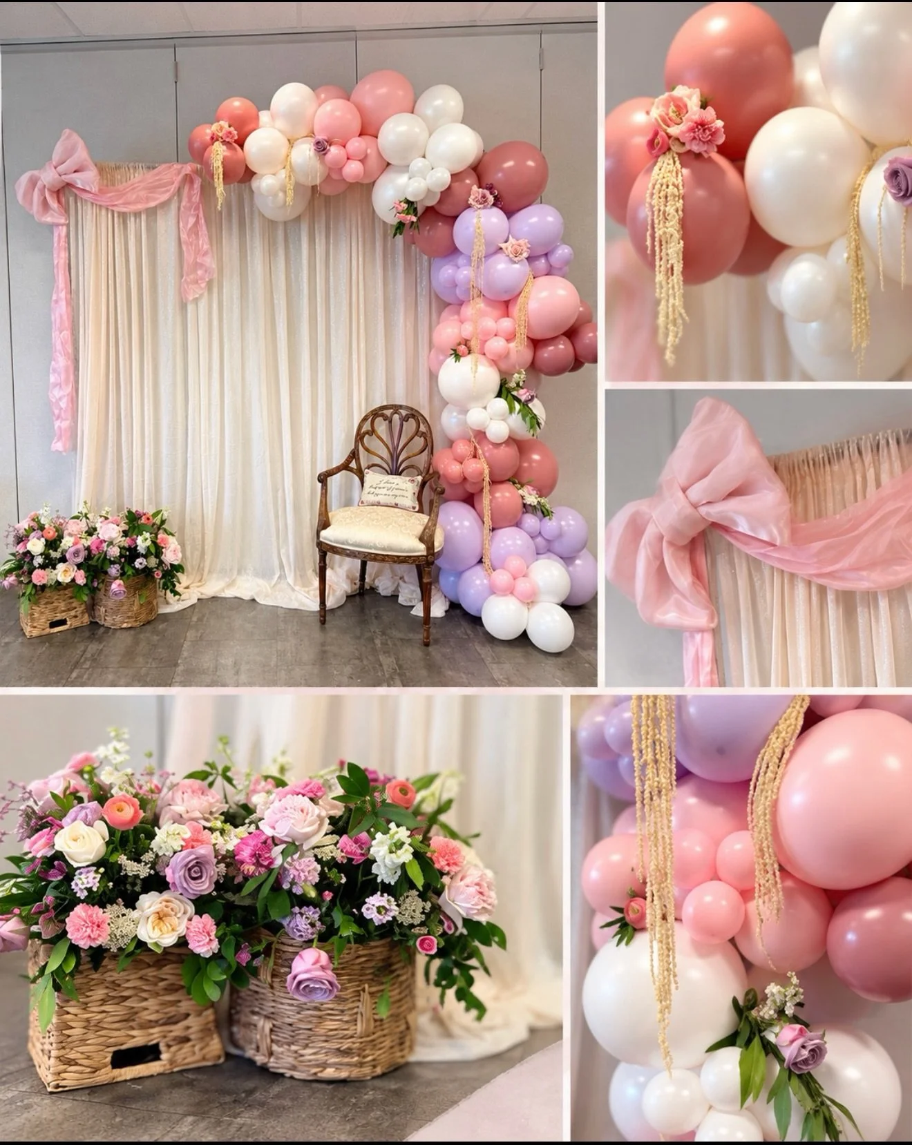 Welcome to the enchanted garden 🌸🪻✨
Soft florals, dreamy pastels, pearls and a little bit of magic for the sweetest baby shower. 🤍🎀

#BabyShowerDecor #BalloonDecor #AustinBalloons #512BalloonMom #EventStyling