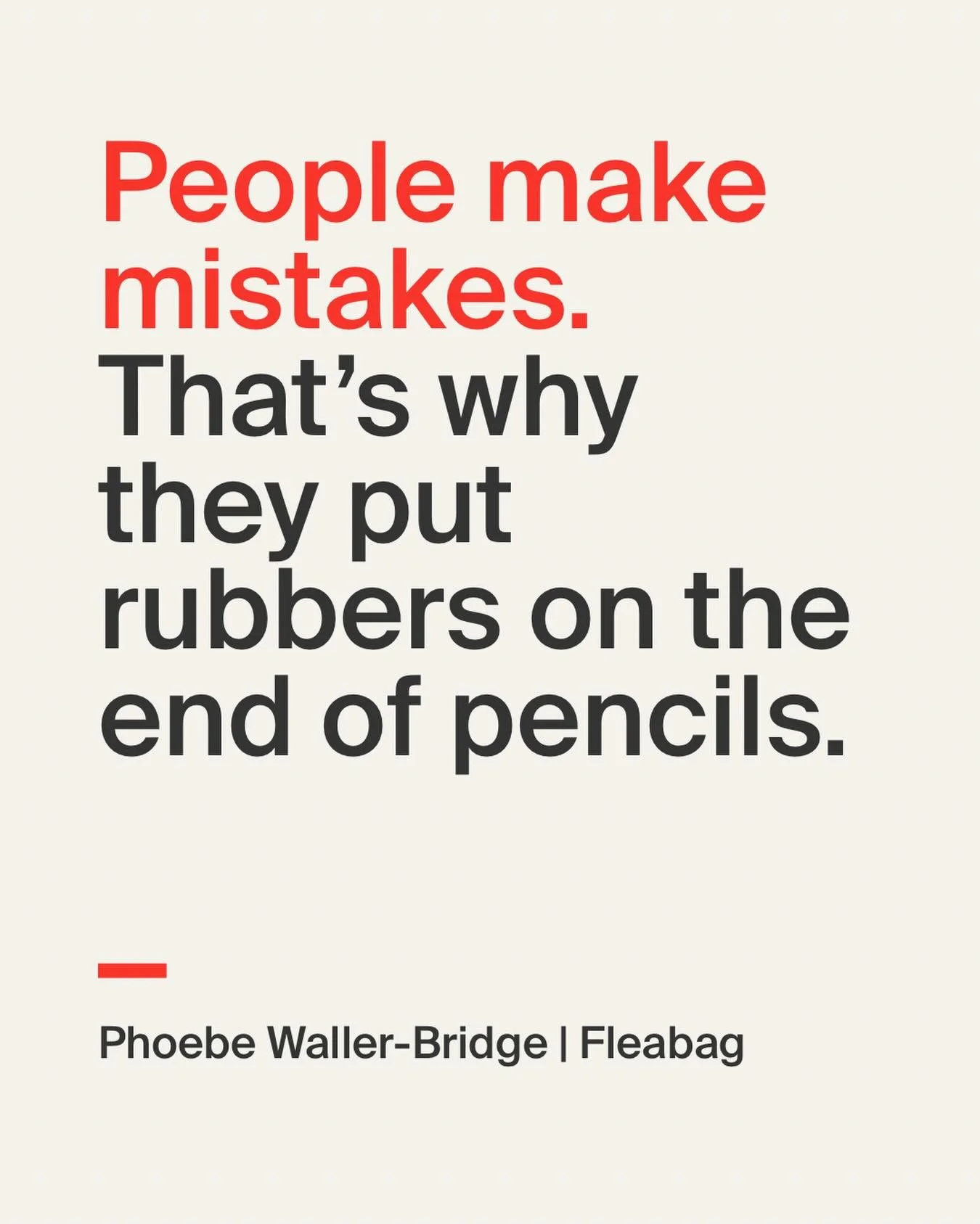 Everyone makes mistakes! Part of being human - and one of the best ways to learn. 

So if this is you today and something has gone wrong, take a breath! Try to keep some perspective, learn from the experience and make sure you don&rsquo;t make the sa