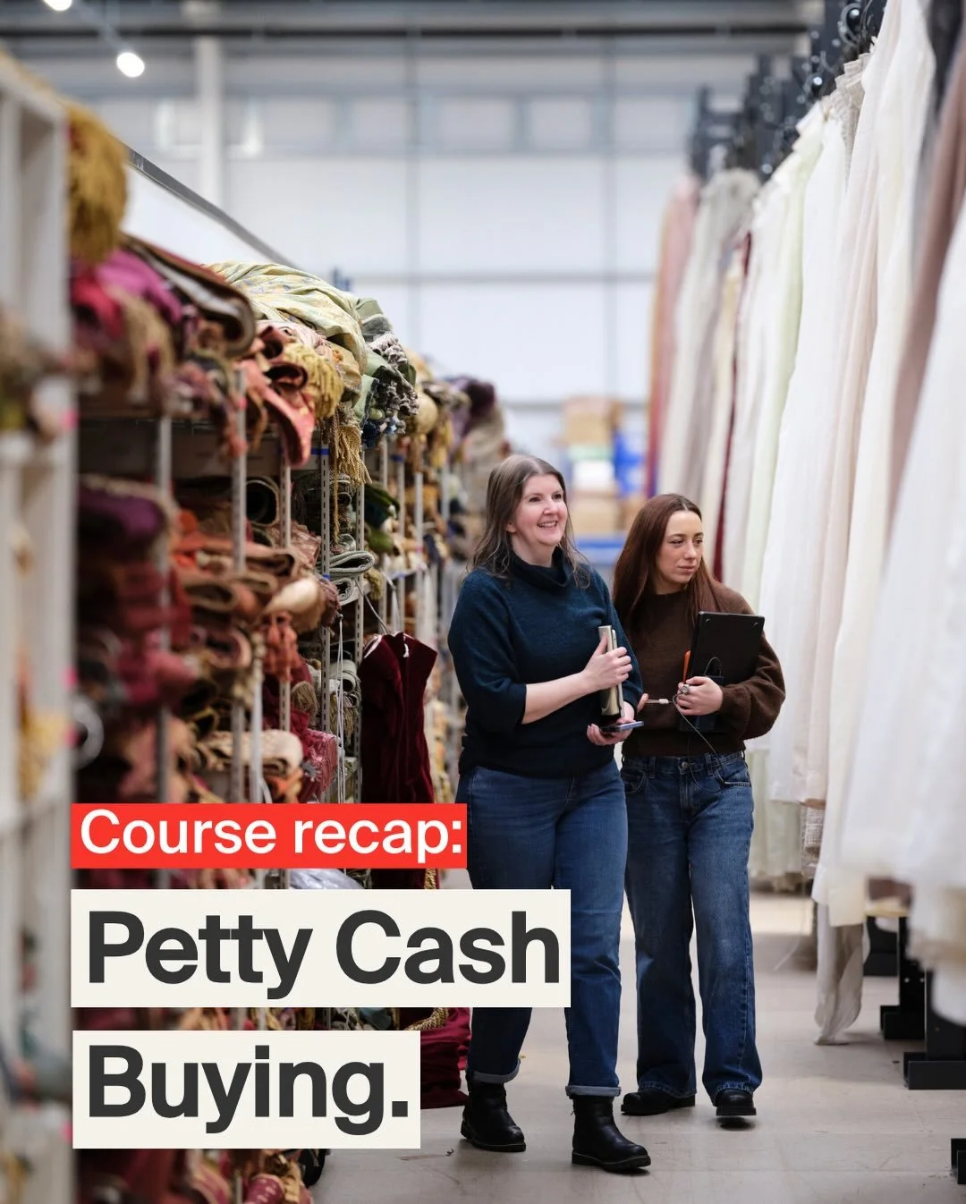 We ran our Petty Cash Buying Course, with @theclassicprophirecompany last week, for 10 people who are looking to progress in the role. 

They learnt more about what the job entails from Asst Buyer Jocelyn Puddephatt, toured the different companies at