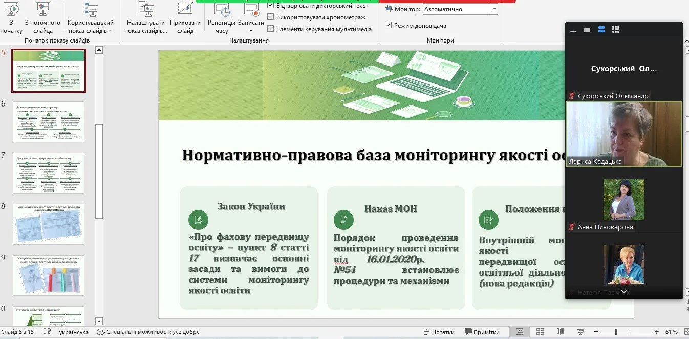 Актуальність модернізації діяльності методичної служби