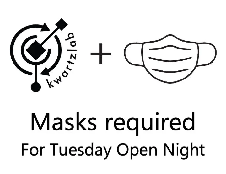 Masks required for Tuesday Open Night