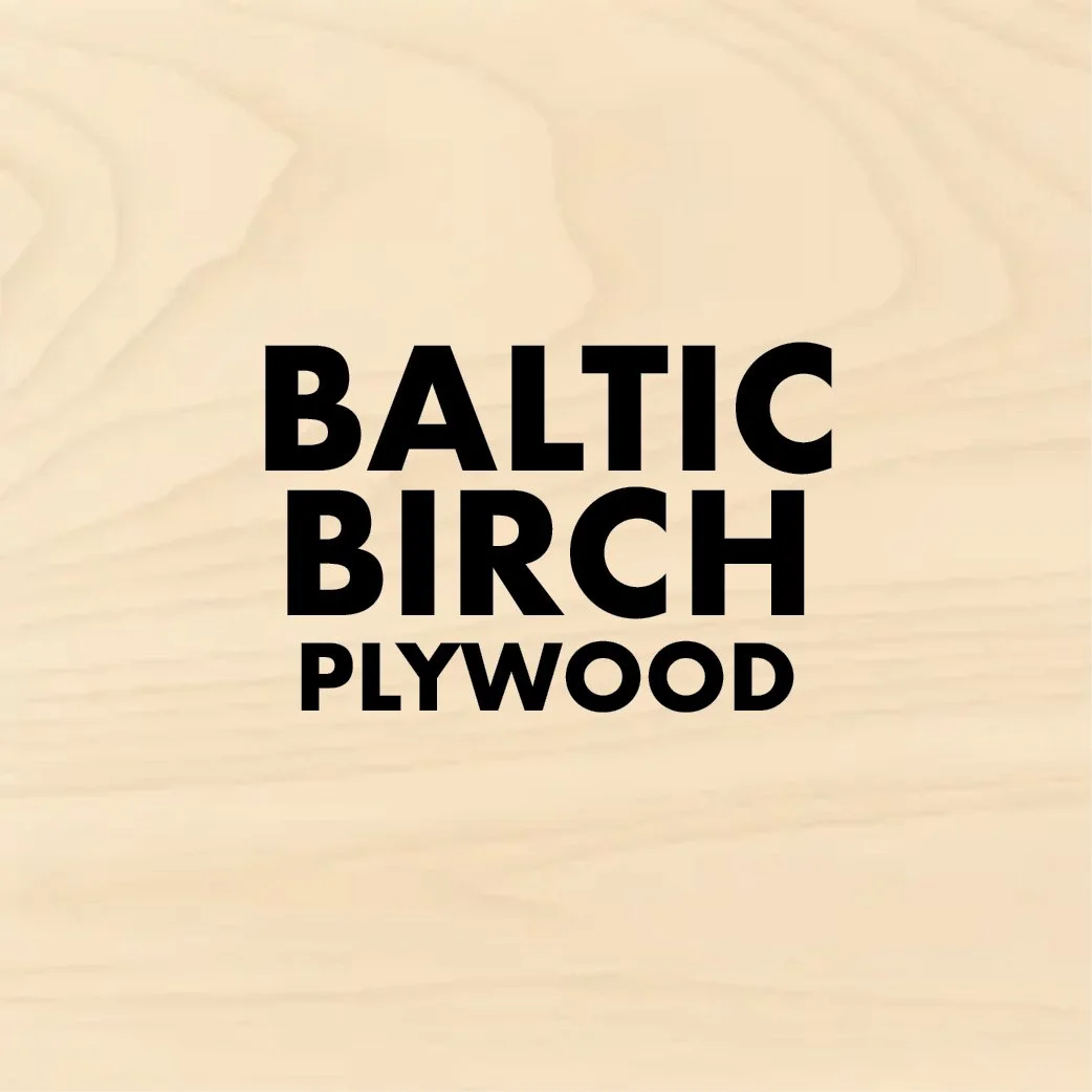1/8" Baltic Birch Plywood 19" x 12"