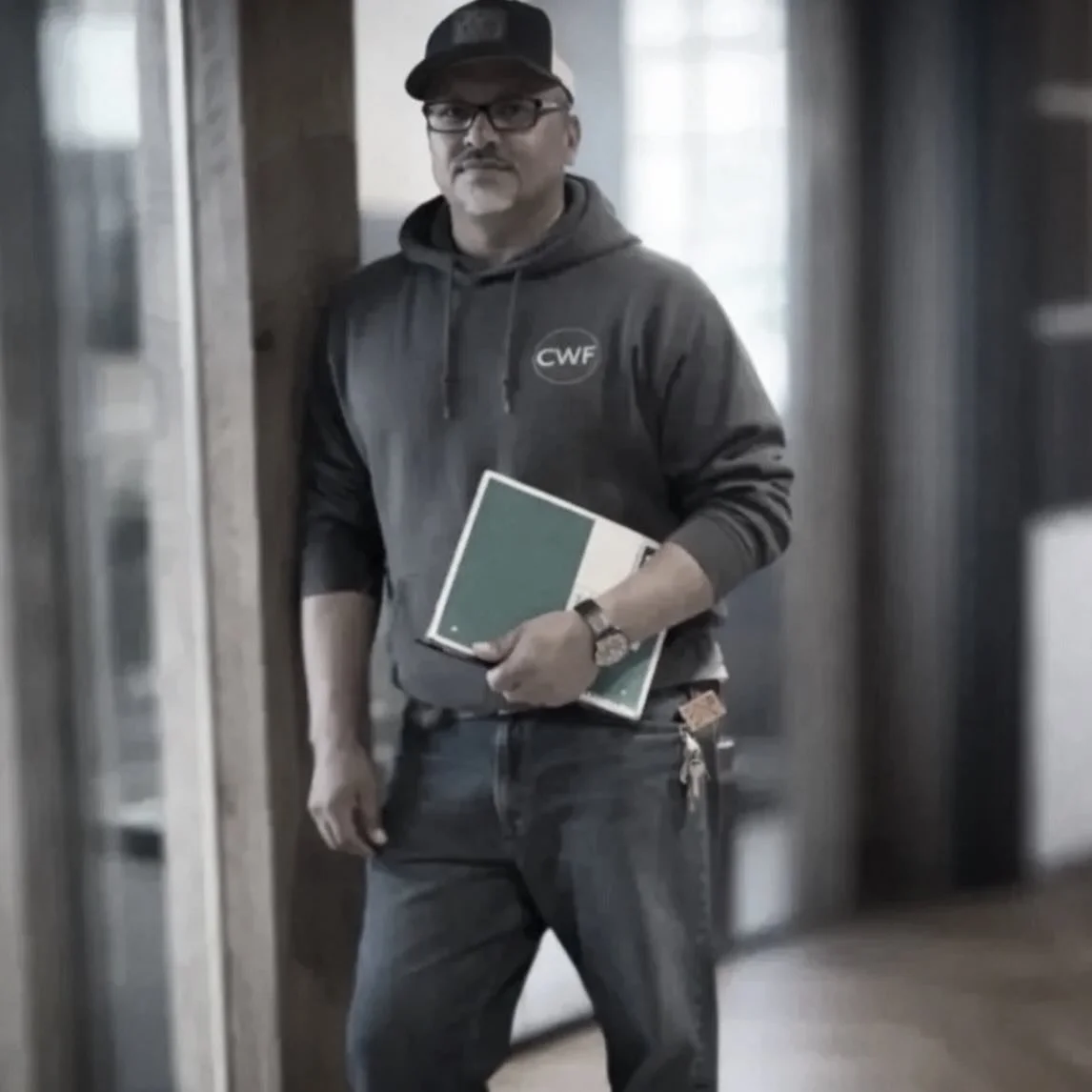 A steady hand, a sharp eye, and a deep respect for the craft.

As Install Mgr. at CWF, Kiki brings years of hands-on experience and a calm, solutions-first approach to every project. From coordinating details on site to ensuring our standards are met