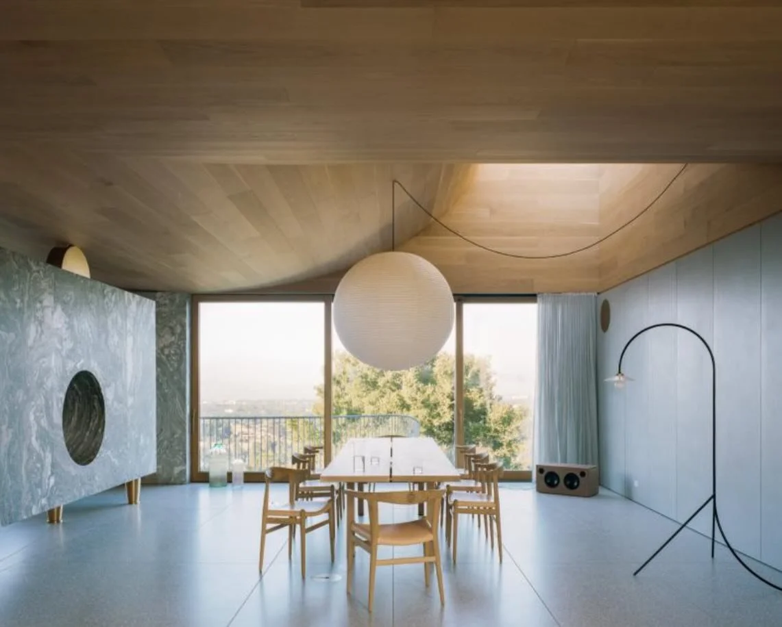 What started as an unfinished Mediterranean shell became something entirely new.
Through trust and collaboration between @paragon.cb and @wojr_org, this Los Altos Hills home evolved into House of Horns &mdash; sculptural, textural, and deeply connect