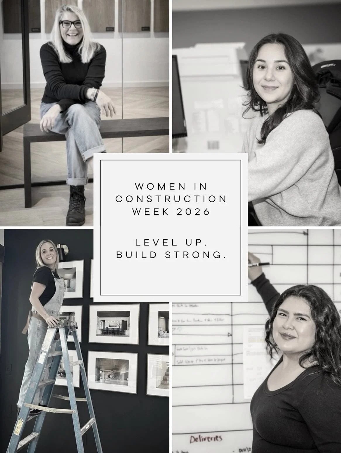 Women in Construction Week 2026

This week we celebrate the women who lead, build, design, manage, problem solve, and show up every single day in this industry.

From the field to the office, from design meetings to job sites, your impact is real and