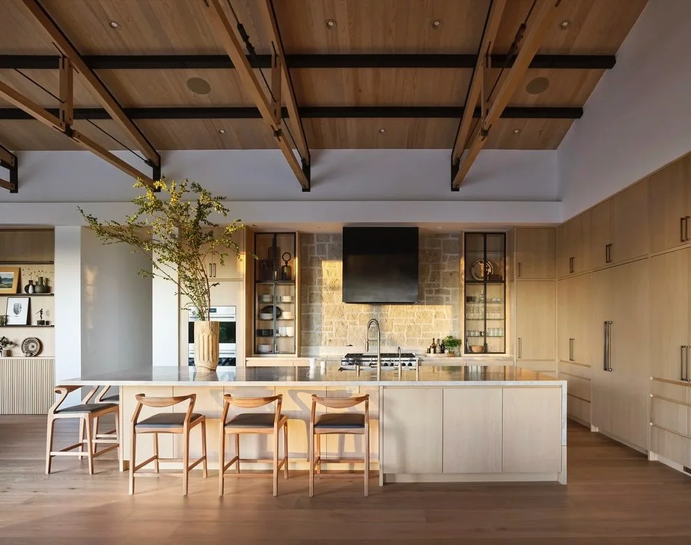 A home where every material speaks the same language.

Natural oak flooring, stone, and warm wood ceilings working together to create a space that feels calm, layered, and timeless.

@surroundarch