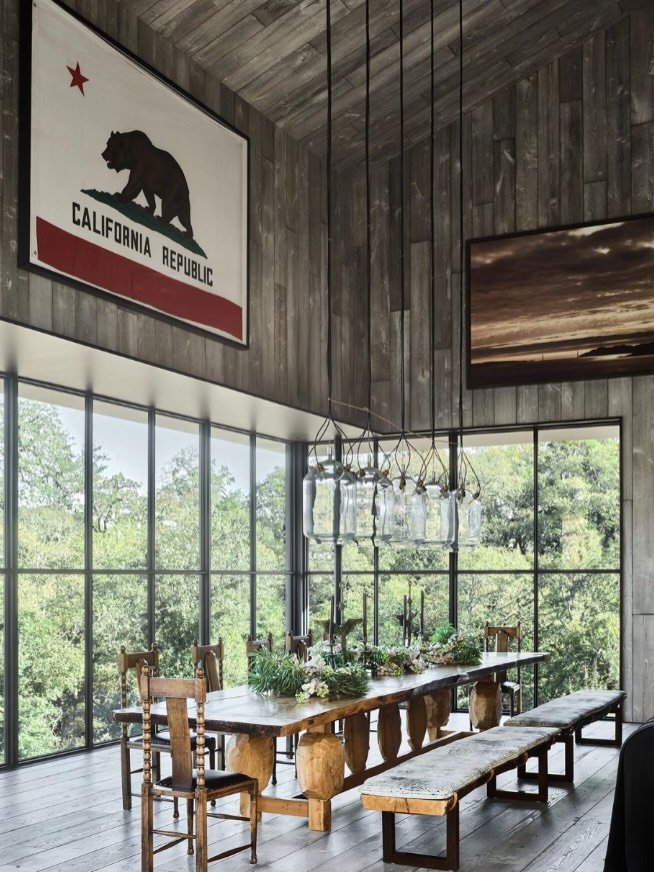 This home is a study in texture and material.

Wood ceilings and walls extend through the architecture, creating continuity from room to room while softening the scale of the space.

Builder @redhorseconstructors 
Interior Designer @kenfulk 
Architec