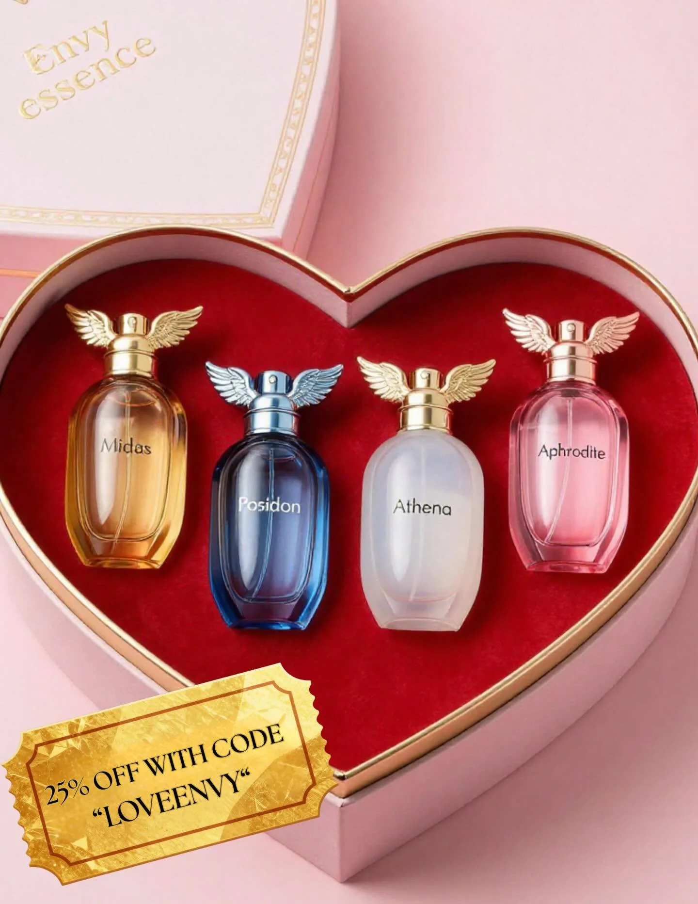 Shop Envy&rsquo;s Valentine&rsquo;s day sale TODAY!!! Use code &ldquo;LOVEENVY&rdquo; for 25% off your purchase😉💘

BUY BEFORE IT SELLS OUT✨💖
#envy #discount #valentinesday