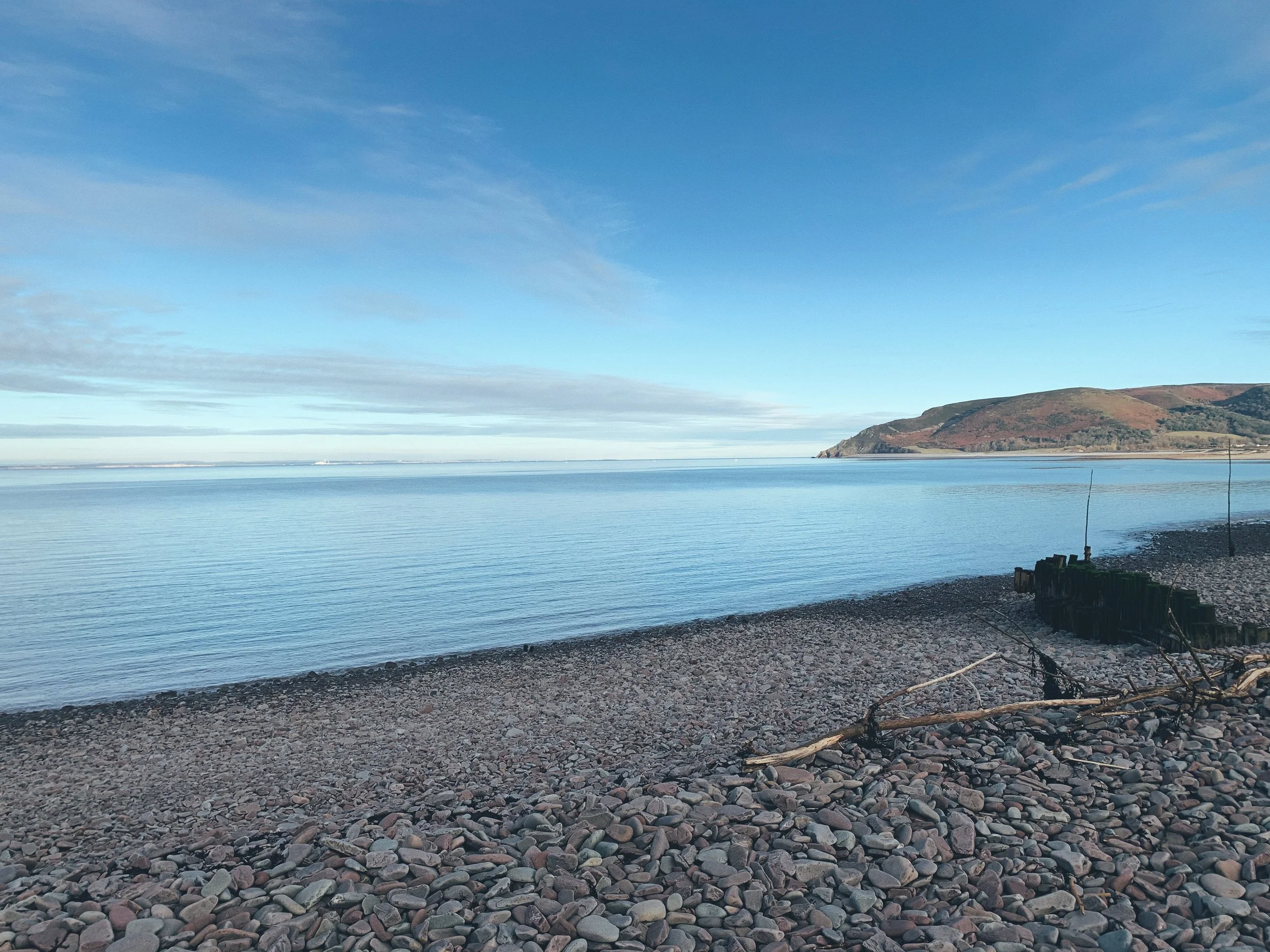 Calm Seas Porlock Landscape.jpg