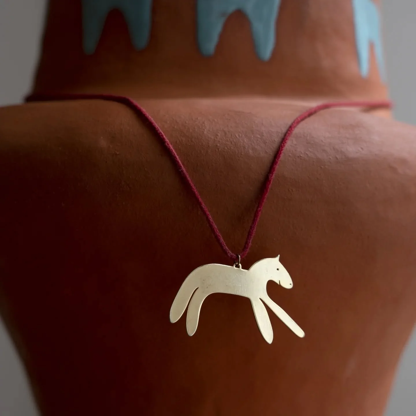 Transforming figures from my painting into different mediums, like screen printed shirts and bags, as well as jewellery brings so much joy! I created a whole Happy Horses Fly series and you can get your own piece of it here:
https://www.etsy.com/de/s