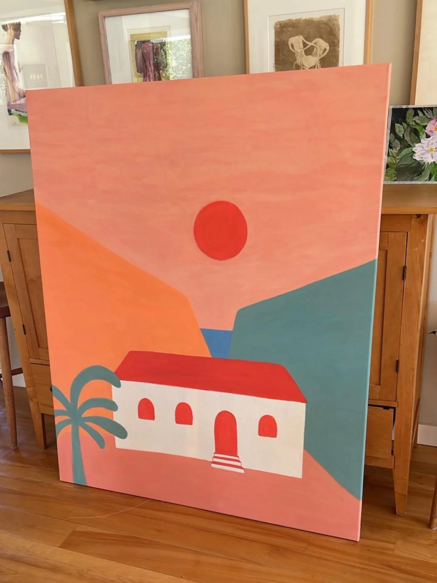 House Of Sun
125 cm x 150 cm
Acrylic on canvas
Portugal 2025

#strechedpainting #houseofsun #soldpainting