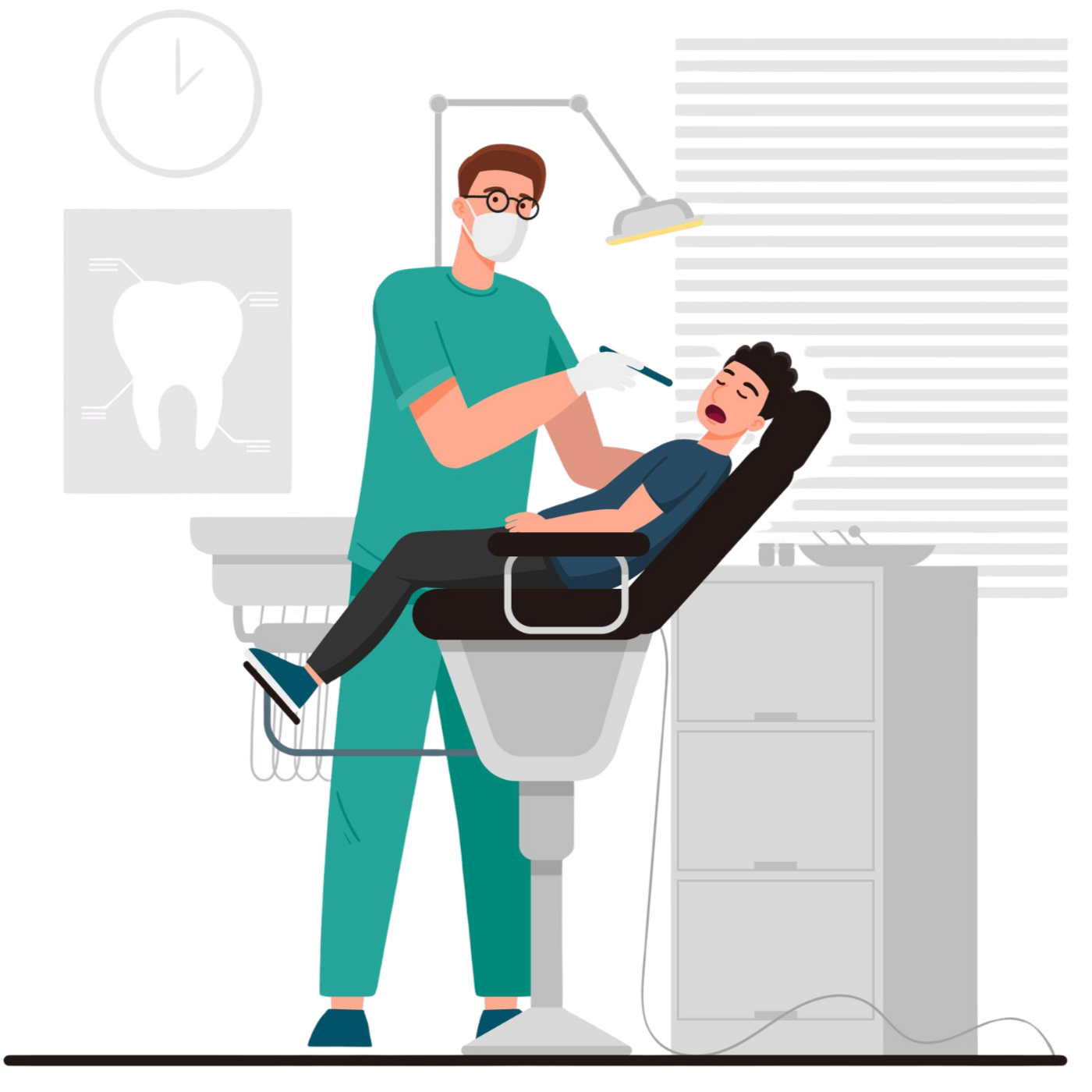 A dentist looking to arrange waste disposal at dental practice in the northwest.