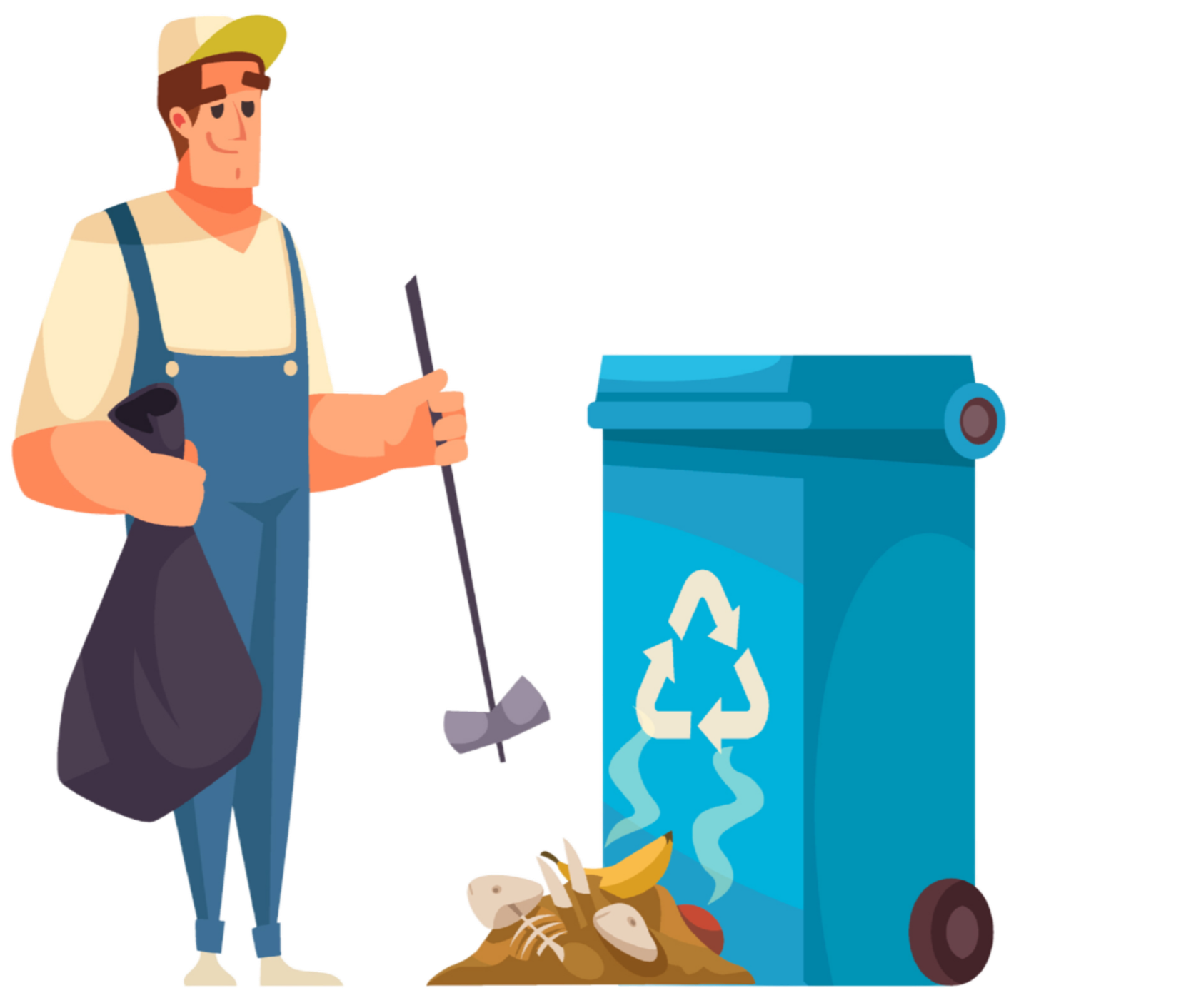 240L wheelie bin for general waste Manchester