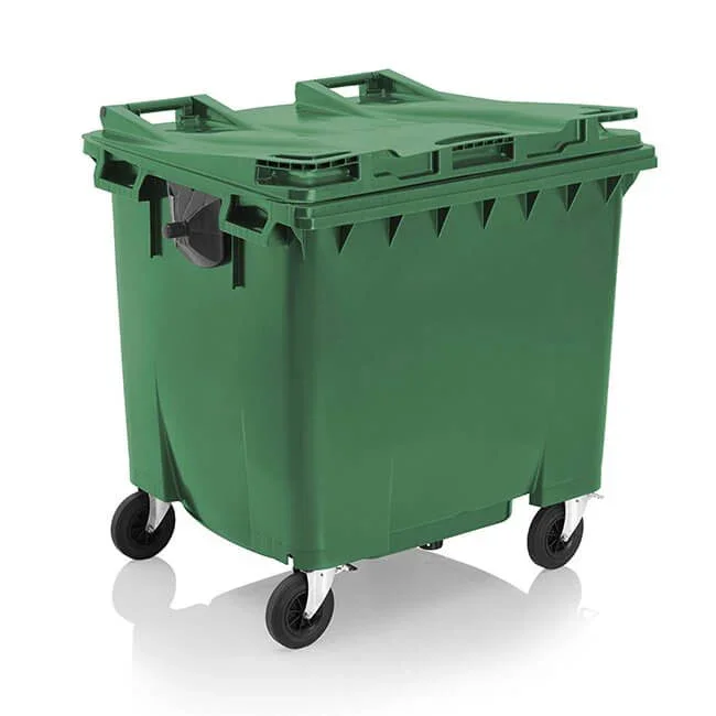 1100 Litre Wheelie Bin - Available in all colours