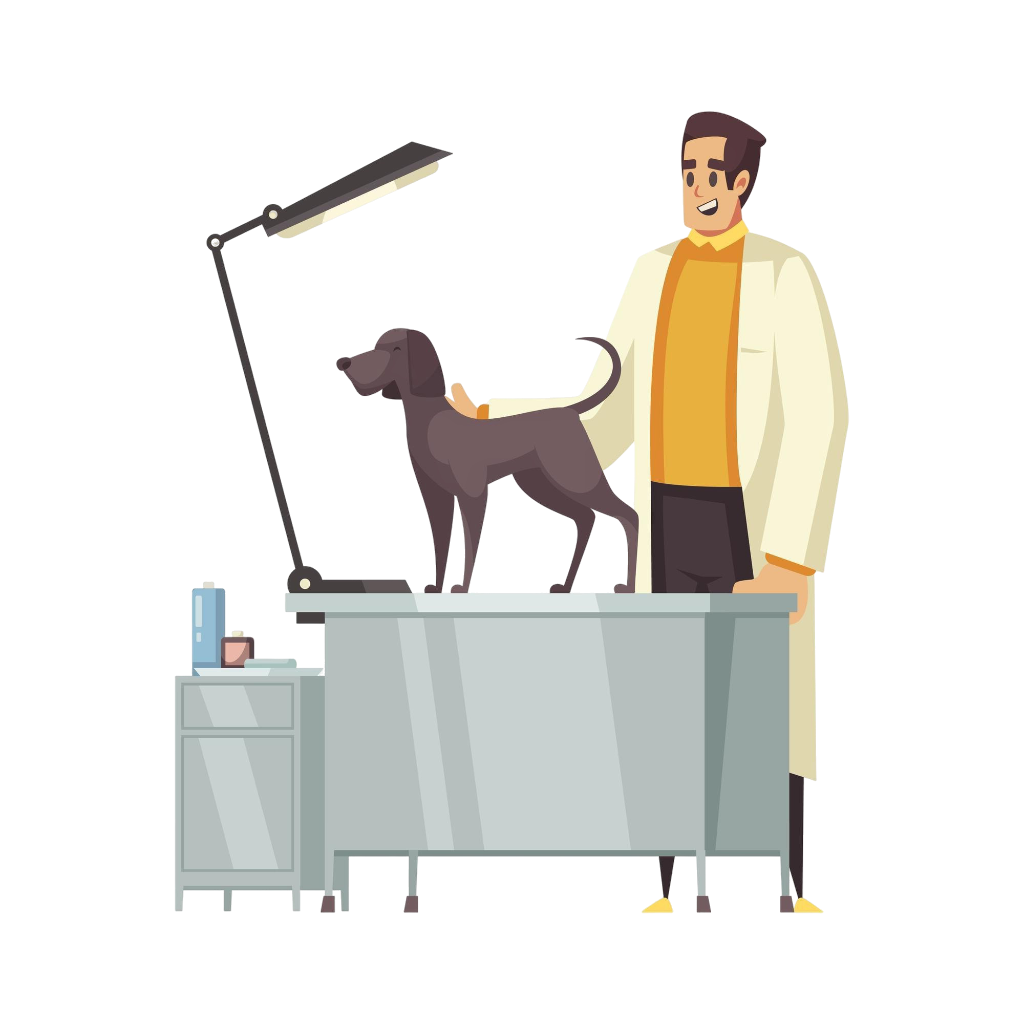 A vet arranging waste disposal in northwest