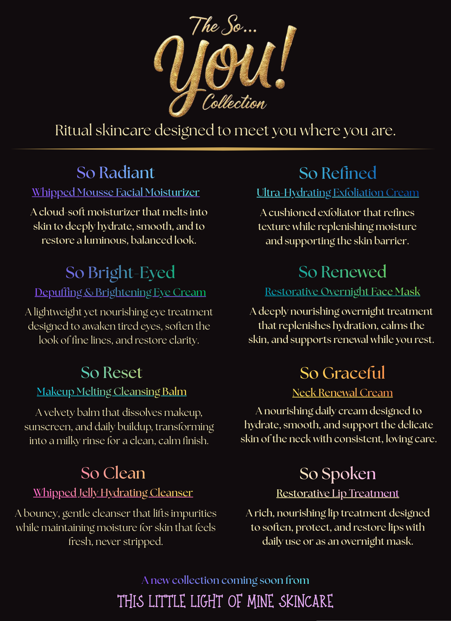 Welcome to the So… YOU! Collection (The first drop)