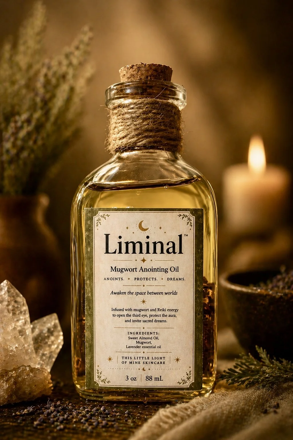 Liminal Mugwort Anointing Oil