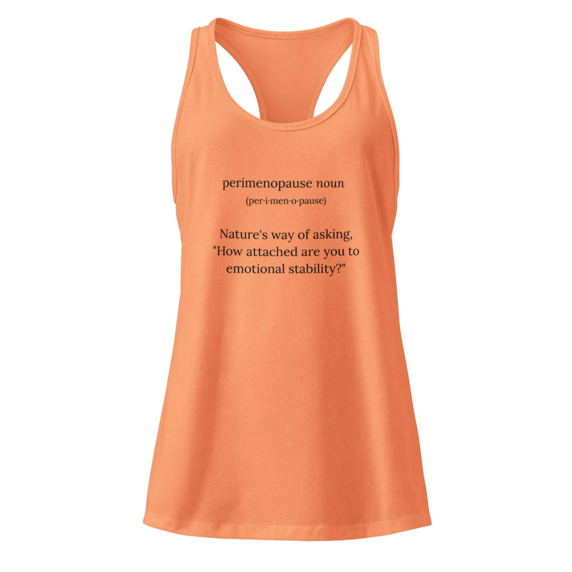 Emotional Stability - Women's Racerback Tank Top