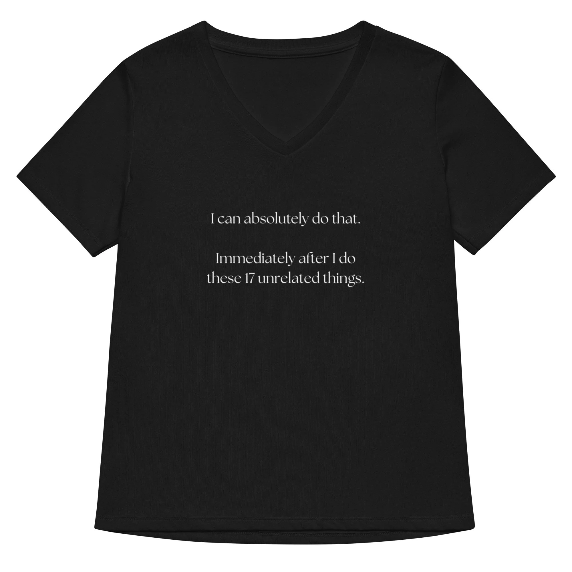 Unrelated Things - Women’s V-neck T-shirt