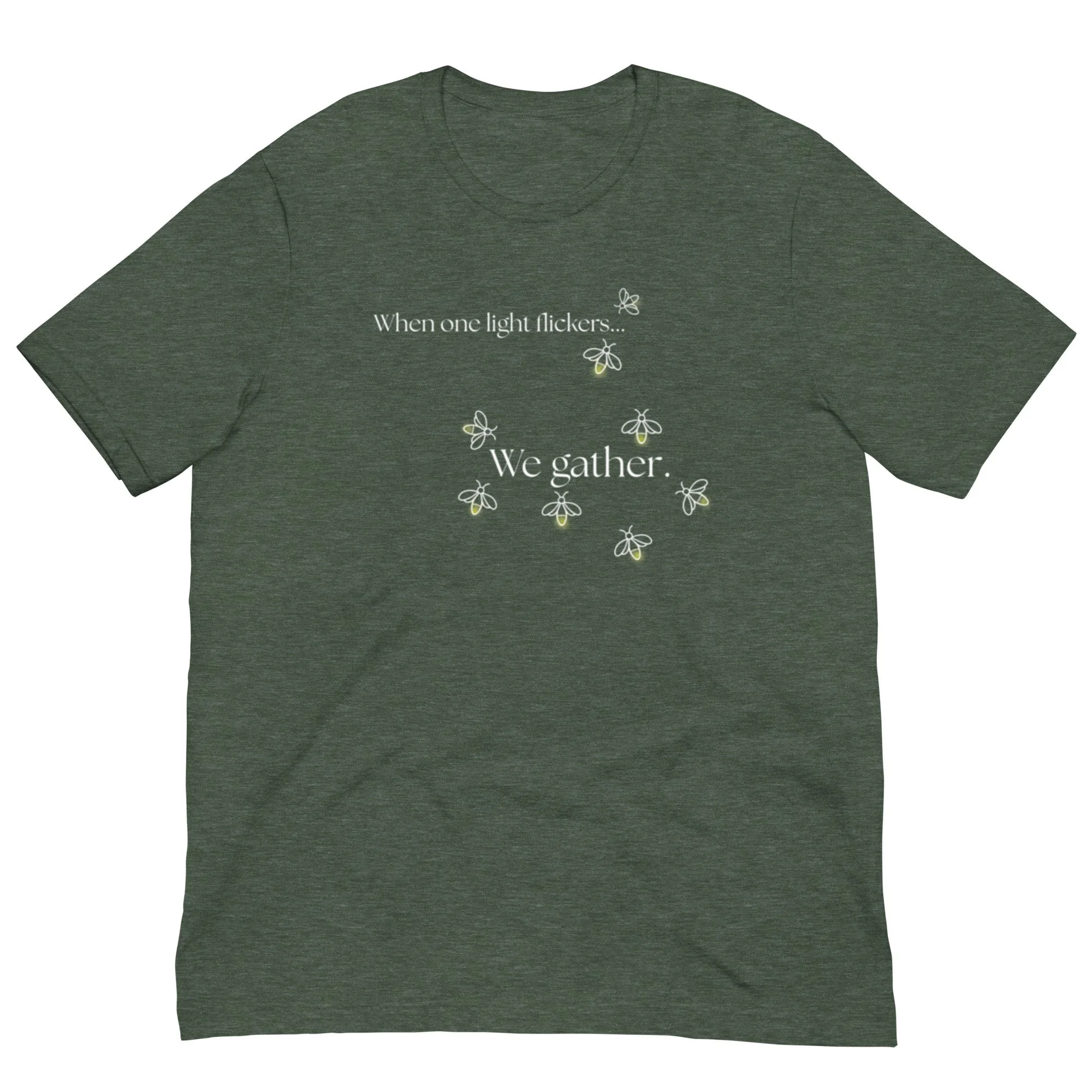 When One Light Flickers - Unisex T-shirt
