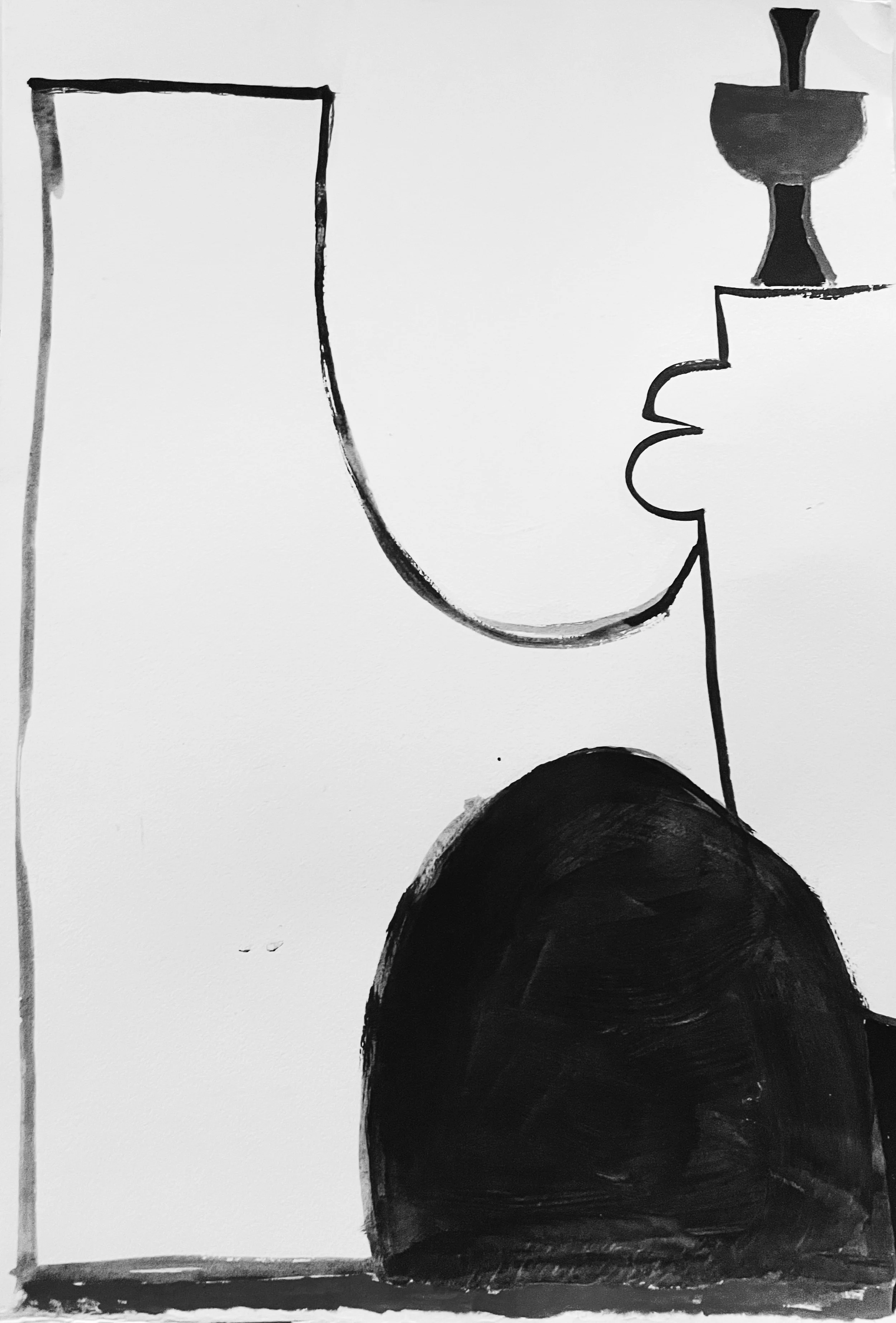 EGG TEMPERA UNTITLED