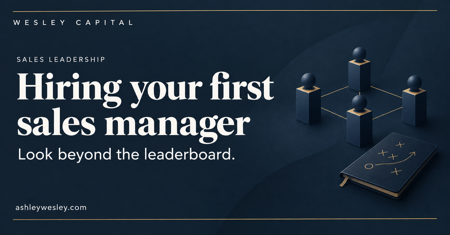 When should you hire your first sales manager?