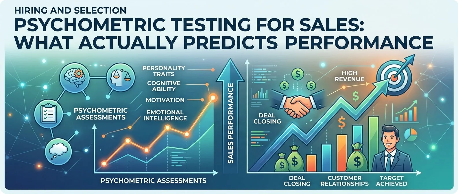 Psychometric Testing for Sales: What Actually Predicts Performance