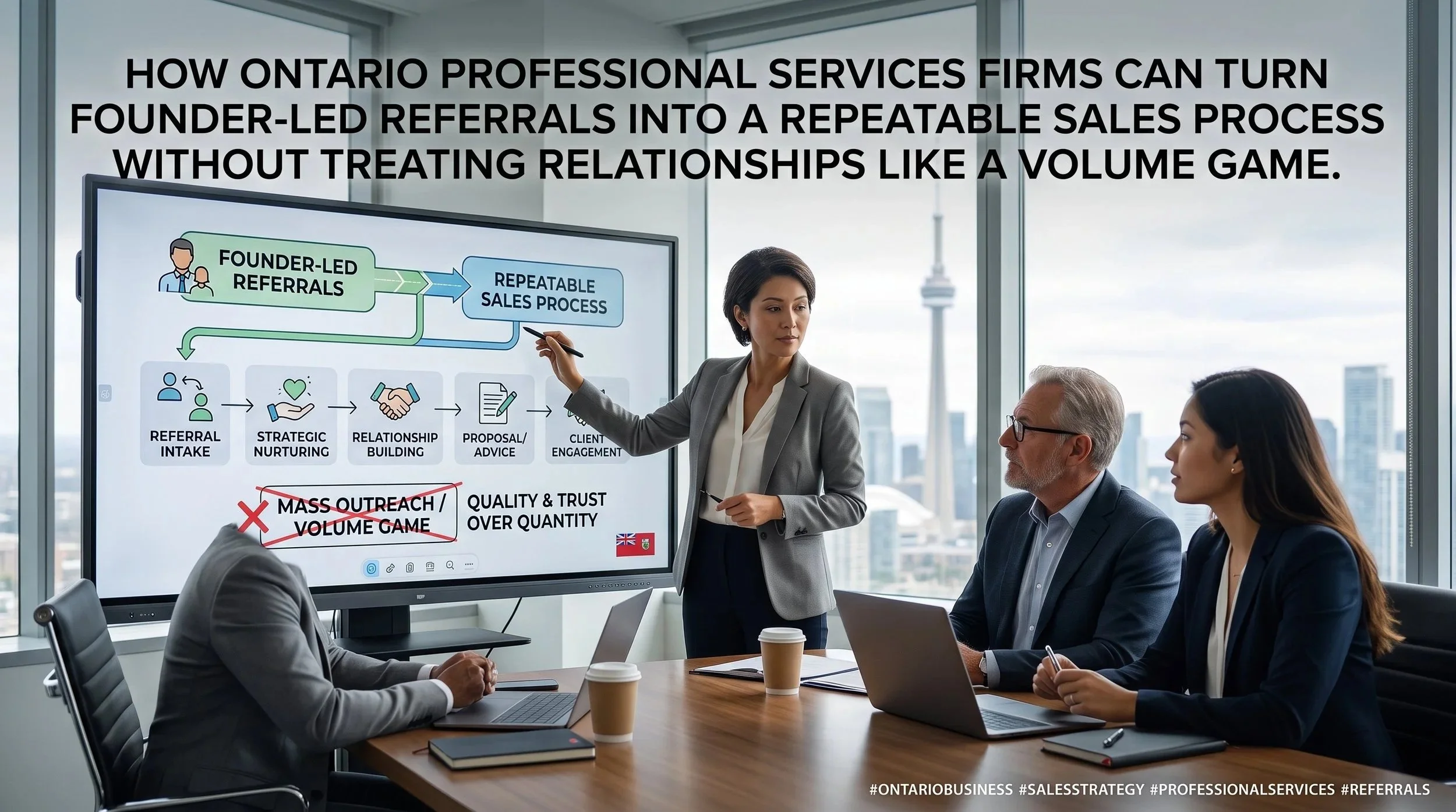 Professional Services Growth Beyond Founder Referrals