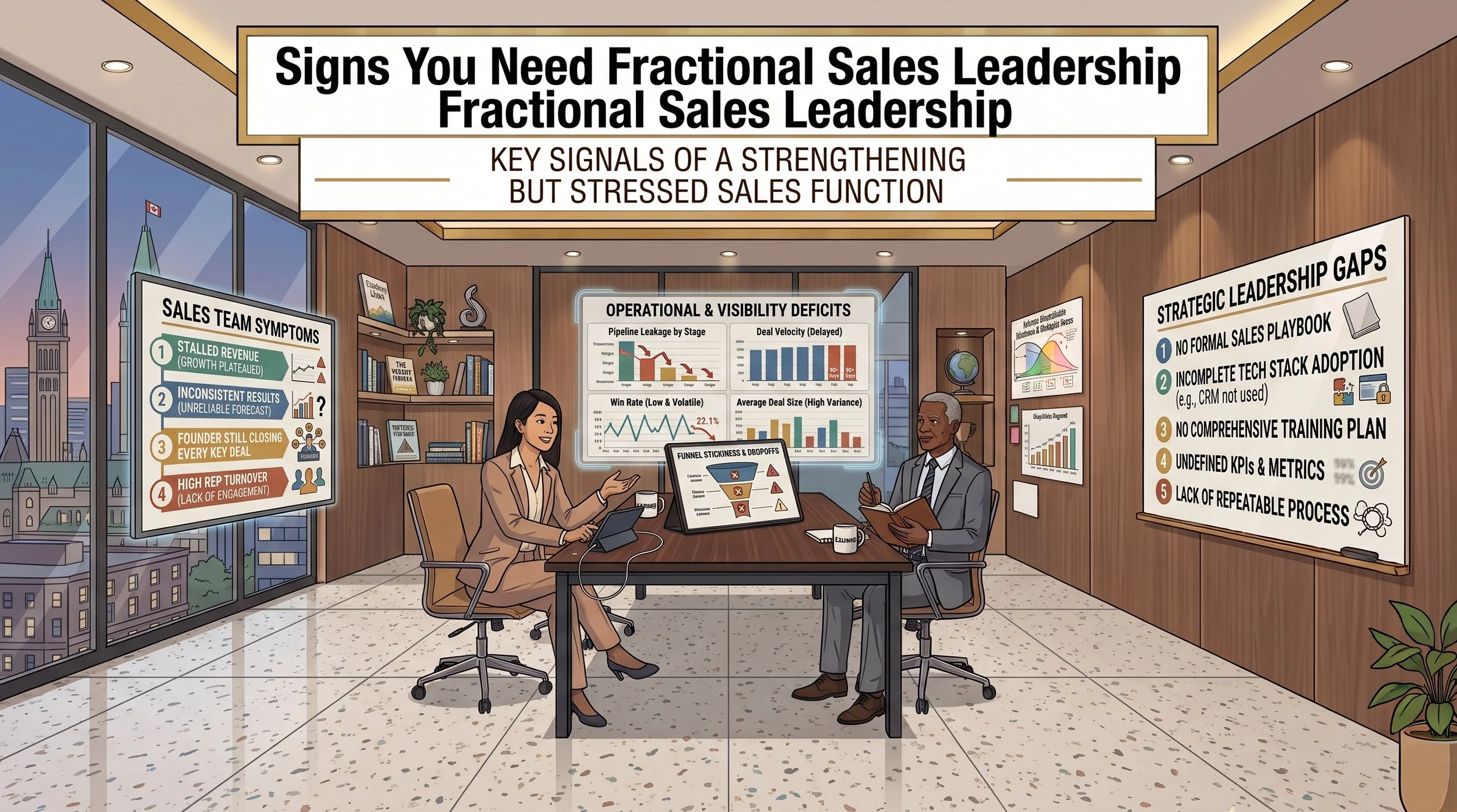 Signs You Need Fractional Sales Leadership