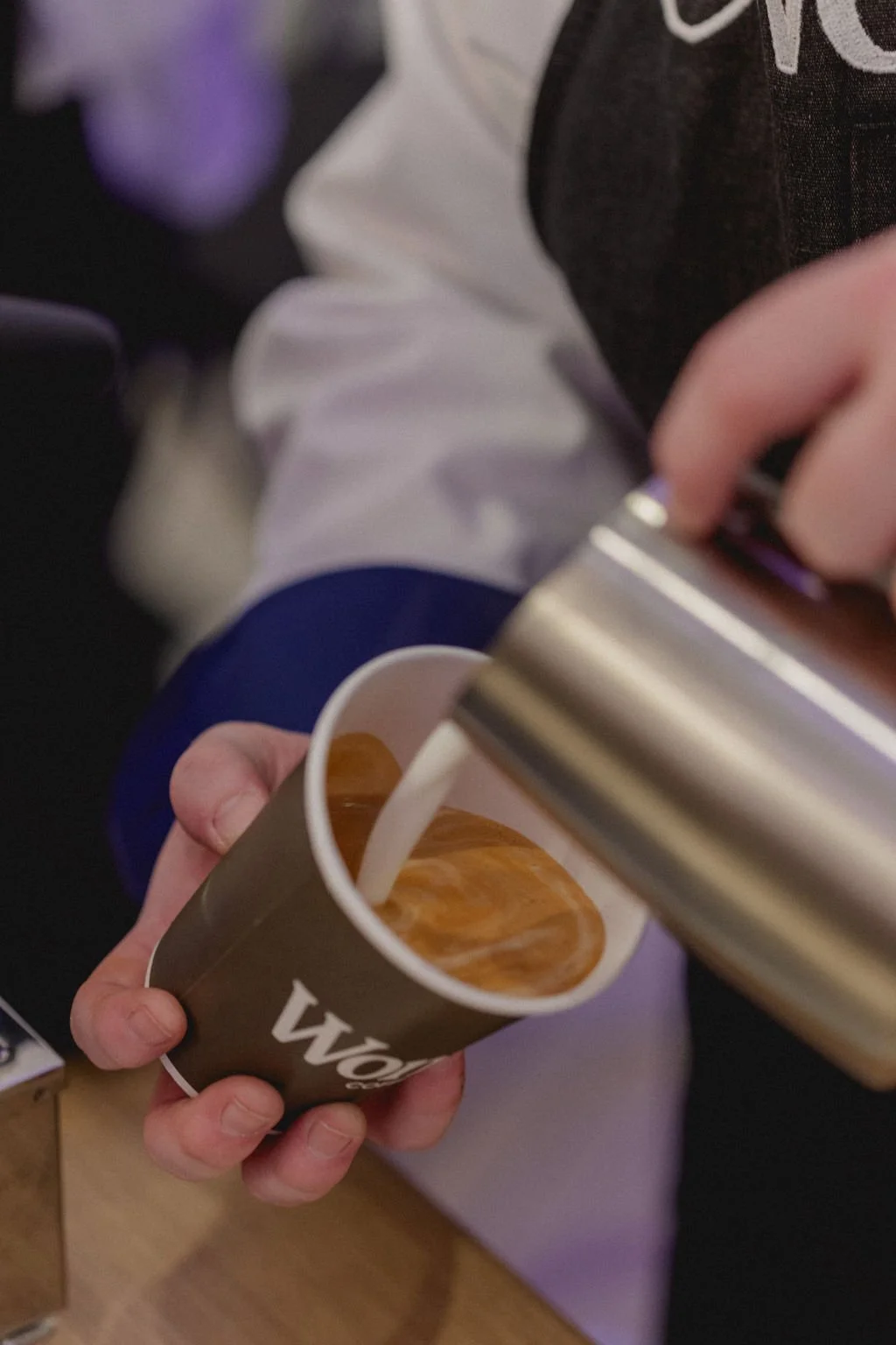 premium espresso from local roasters served at parties, wedding, corporate events