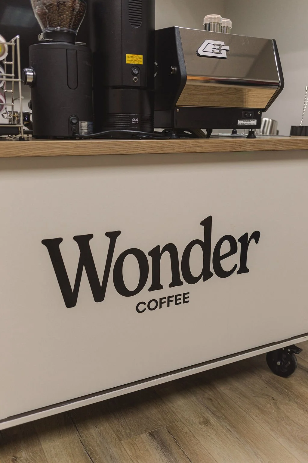 Wonder Coffee Cart mobile coffee cart and team in Montgomery, TX