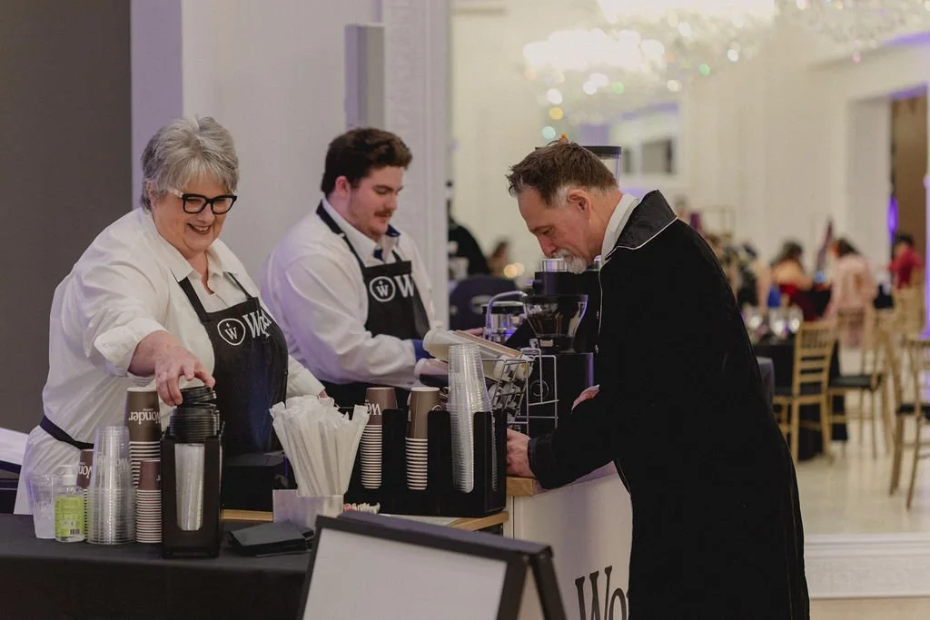 Espresso and craft coffee beverages for events of all sizes