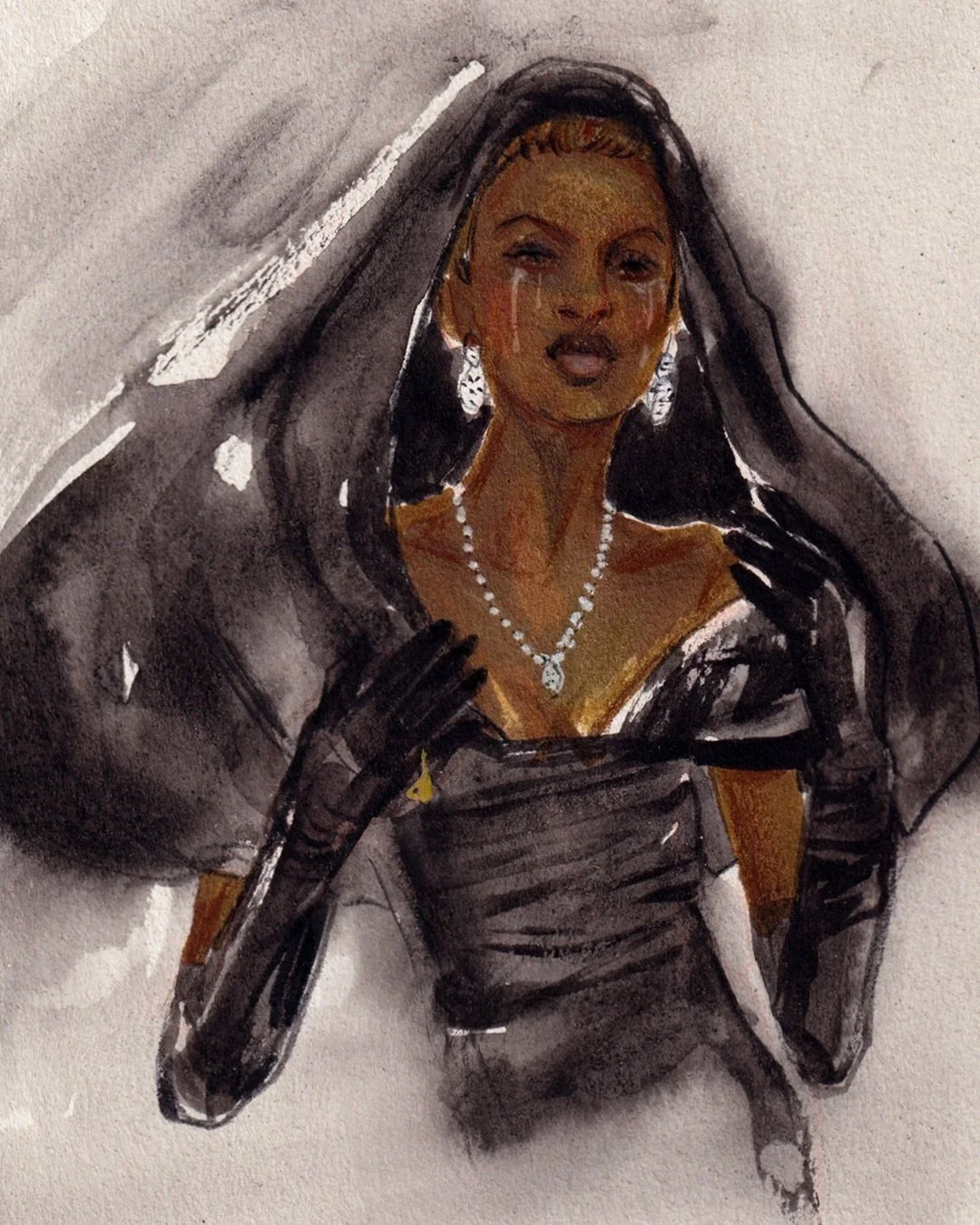 Sometimes when you want to capture something so inspiring it&rsquo;s hard to meet the expectation of the reference image because you want to capture the beauty of what you see on paper! I did it once but didn&rsquo;t like how it came out so I tried a