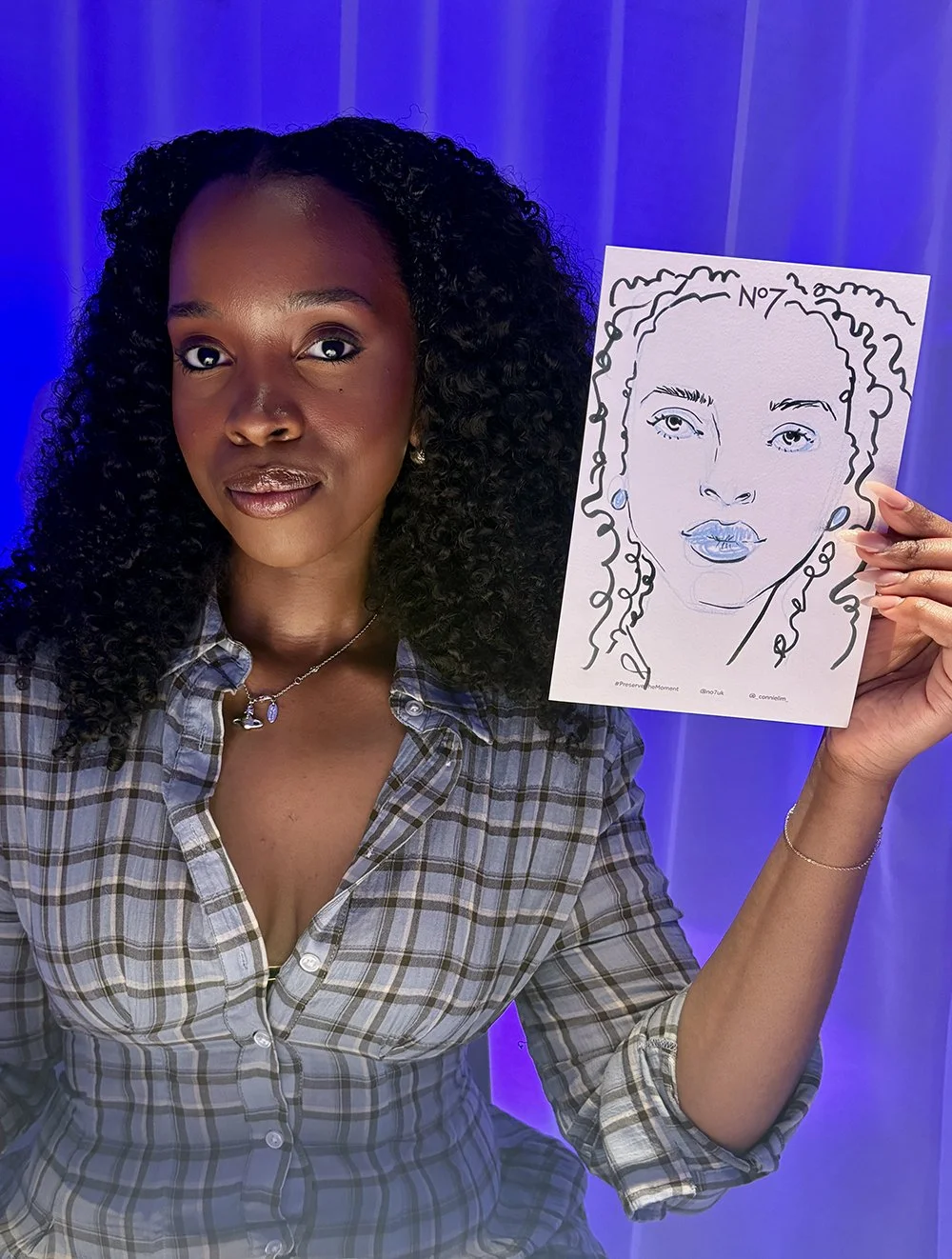 Behind the Scenes: Live Fashion Illustration for No7, London