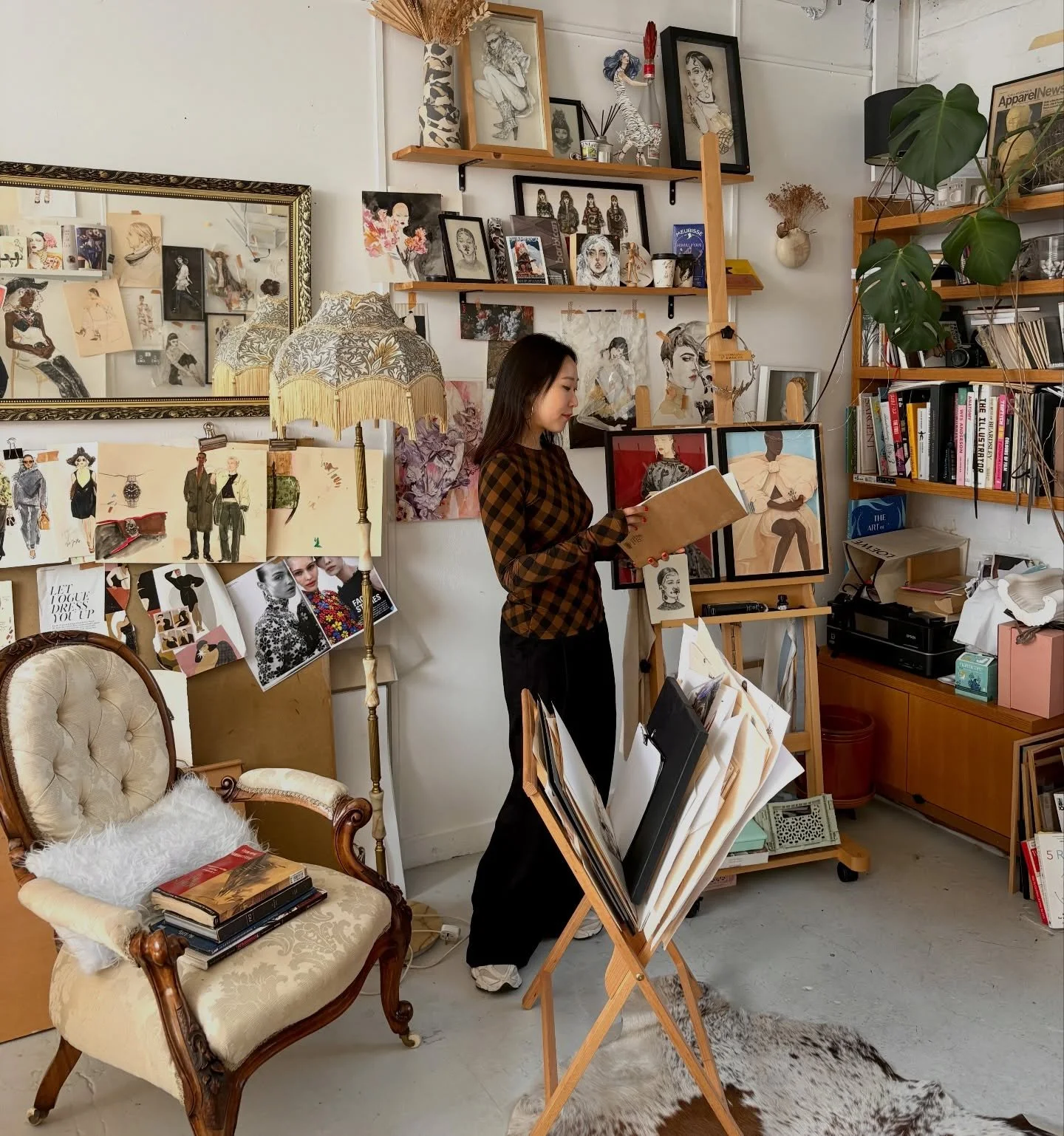I&rsquo;ve been here almost 10 years and it&rsquo;s my happy place 🤍 #artiststudio
