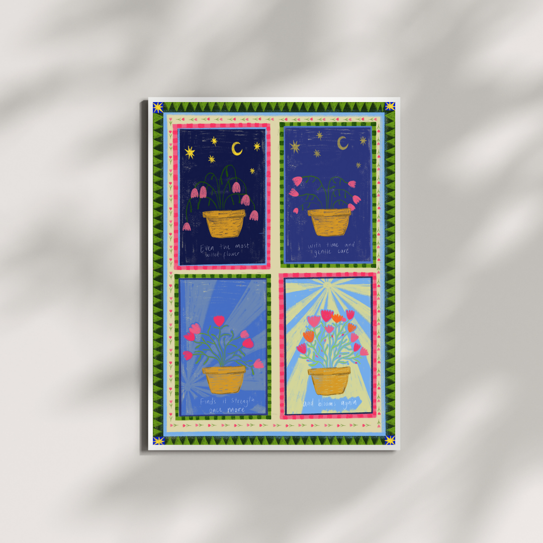 From Wilted to Bloom — Art Print