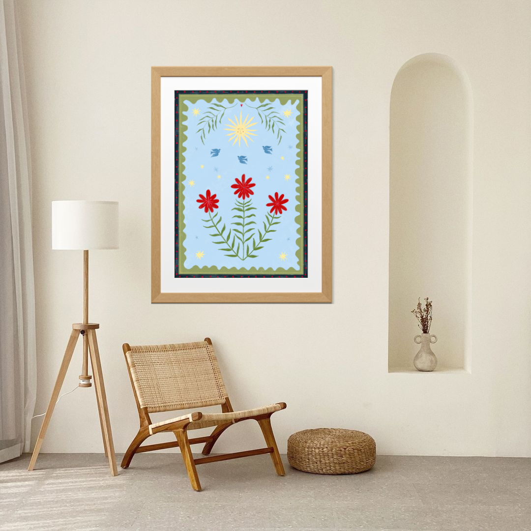 Wild Whimsy. Interior Wall Frame Display Mockup. EHD (1).png