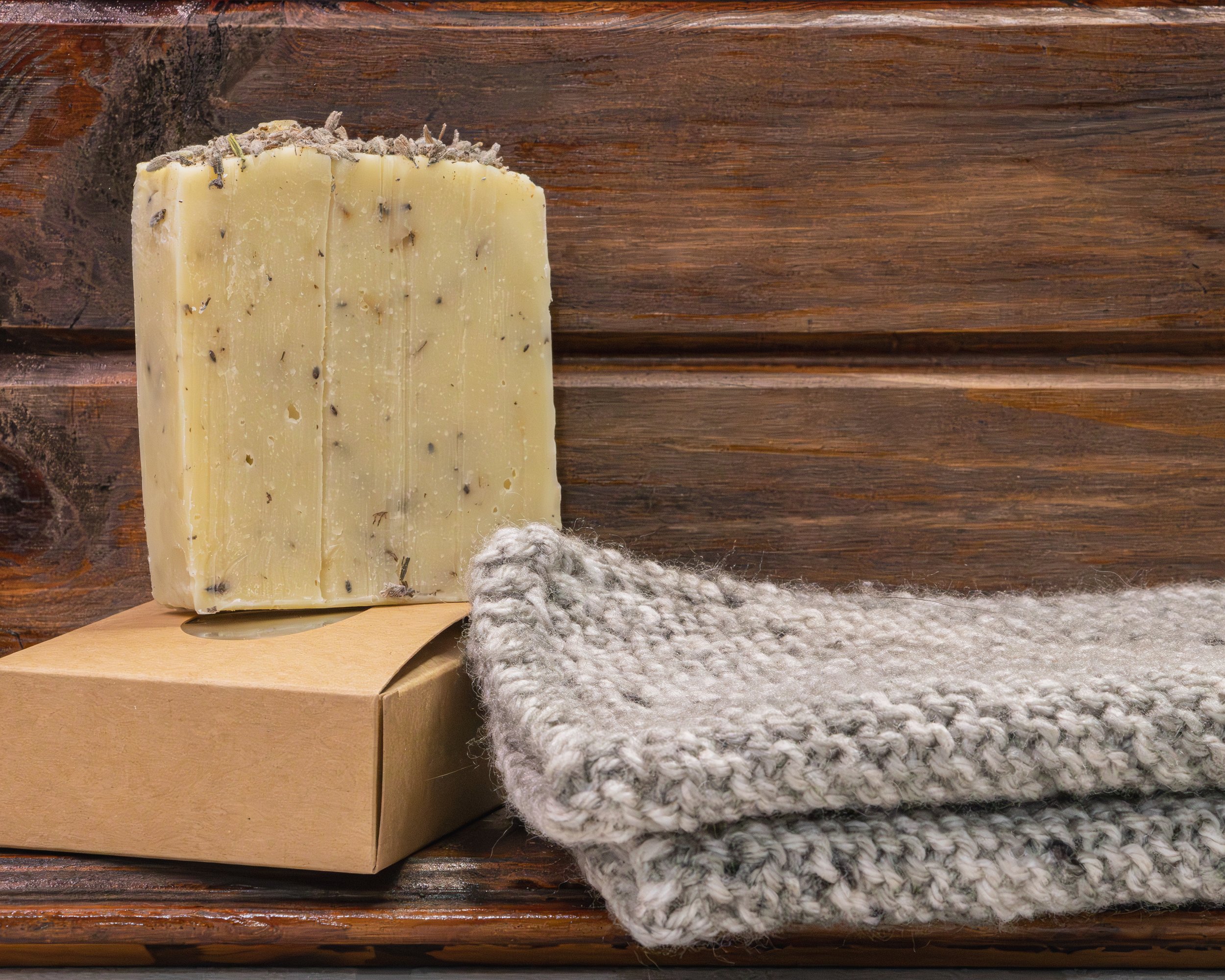 Soap & Wash Cloth Bundle