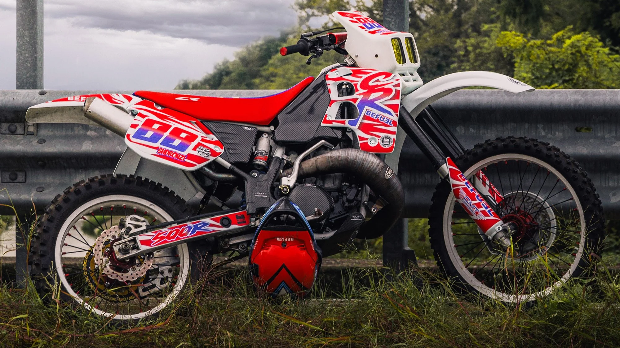 Honda cr500 noleggio