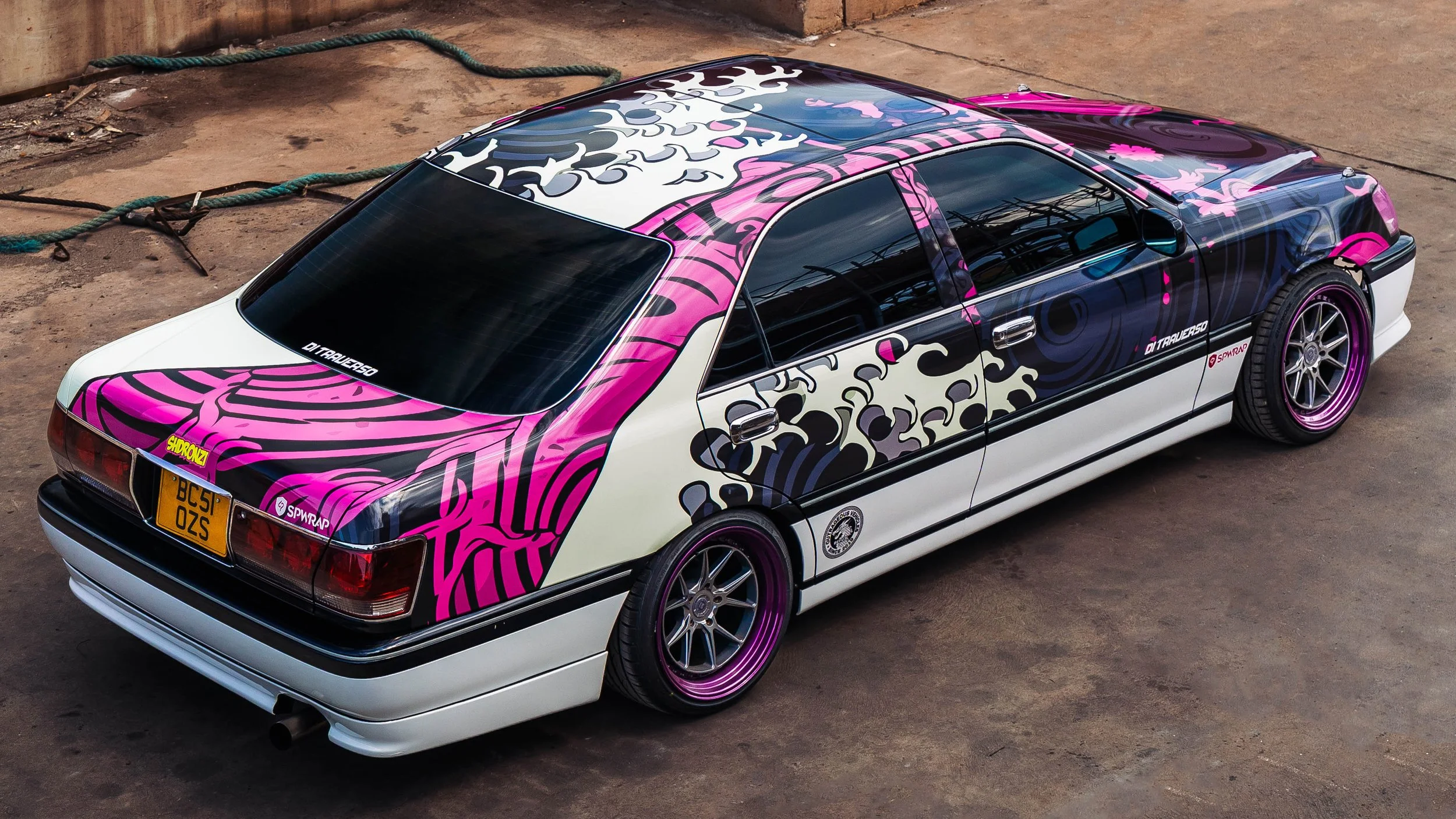 drift car toyota noleggio