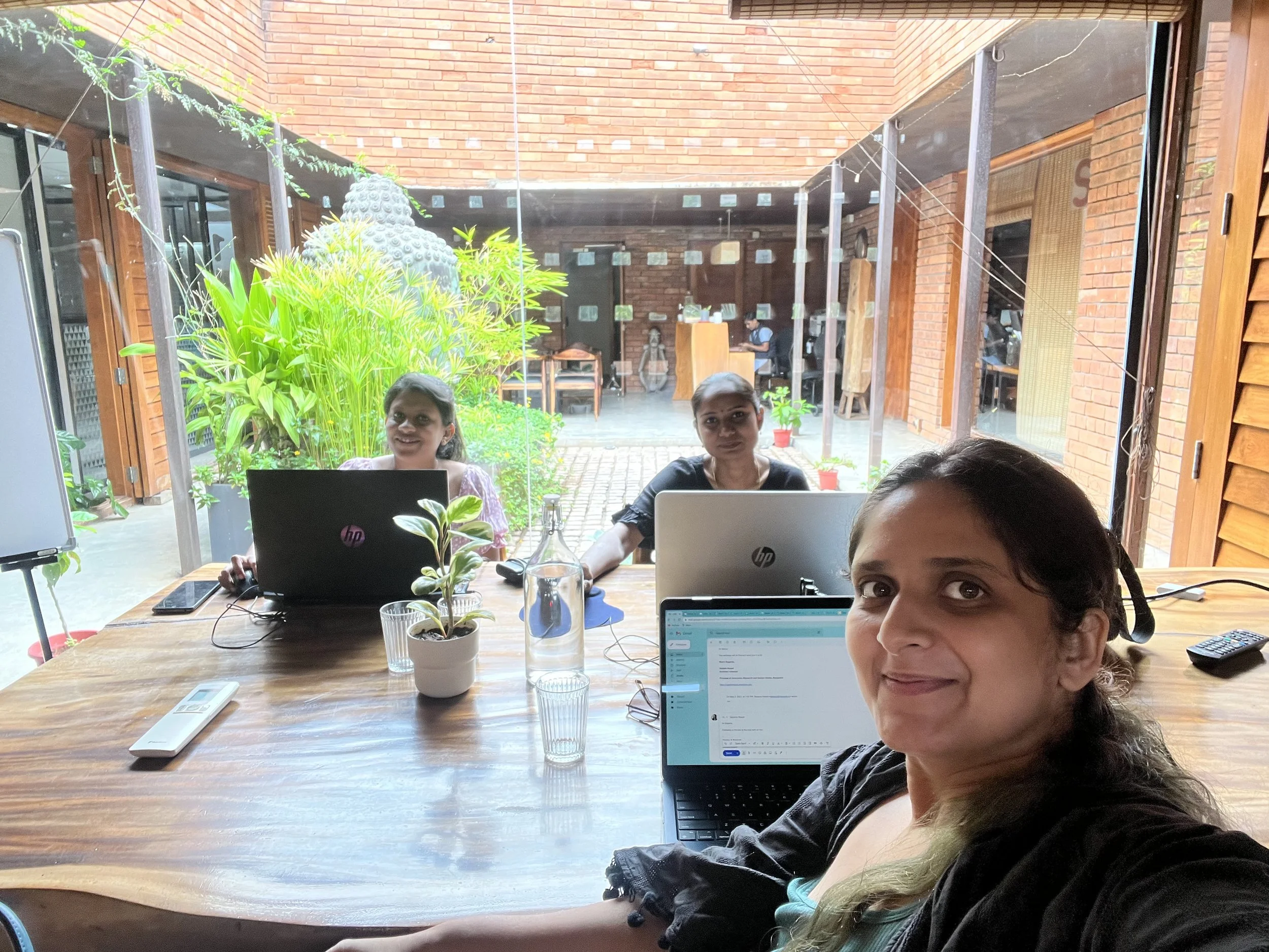 Innovature Team designing collaboratively, 2022