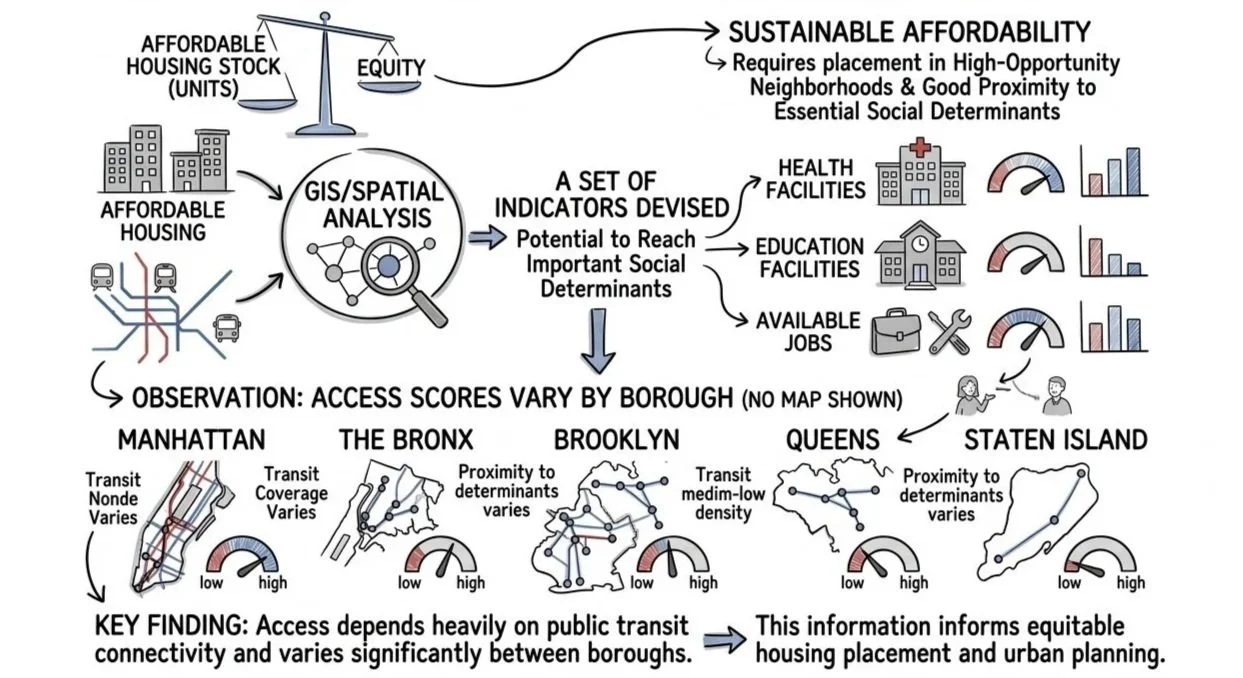 Affordable housing access score NYC