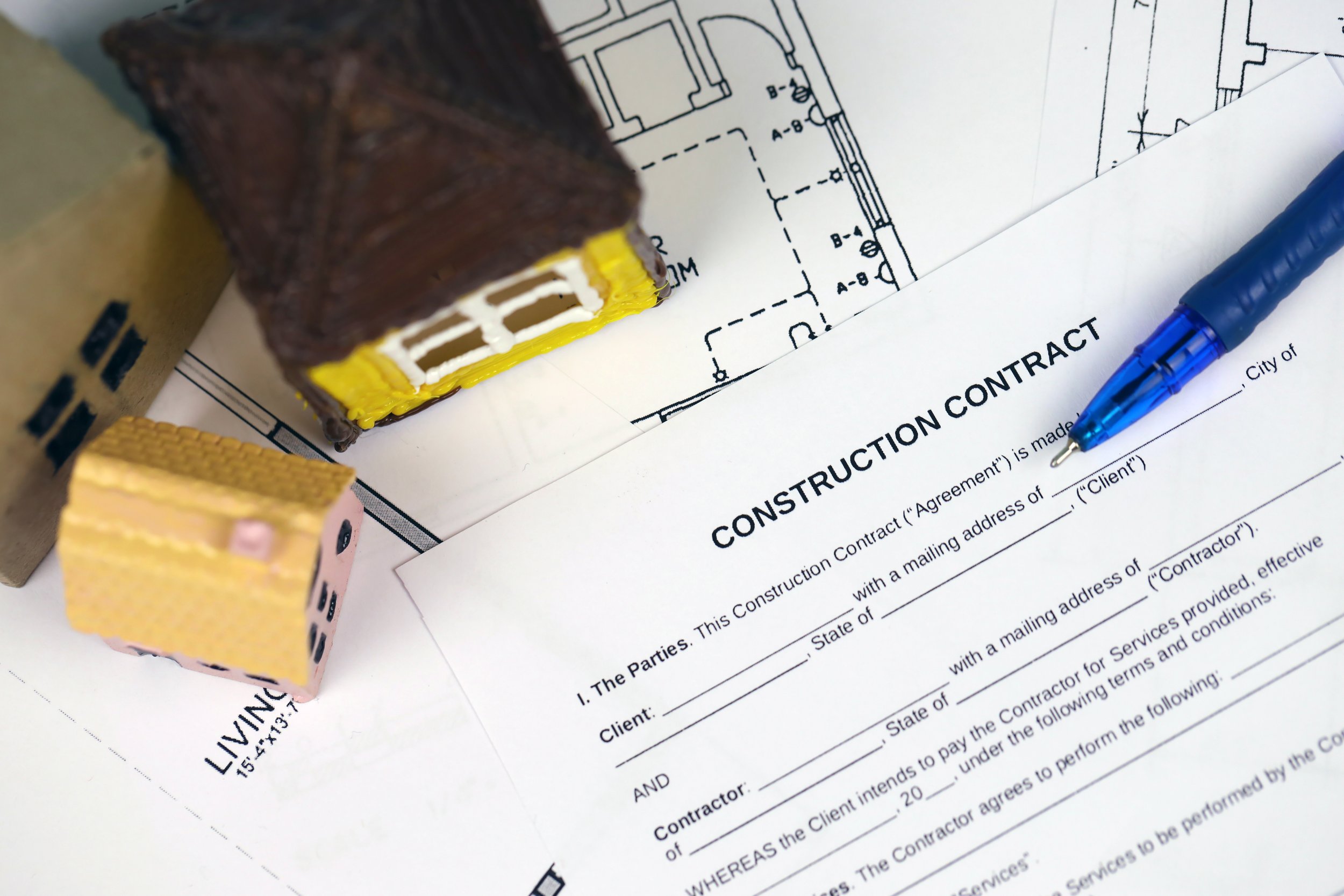 Construction budget planning starts with the contract