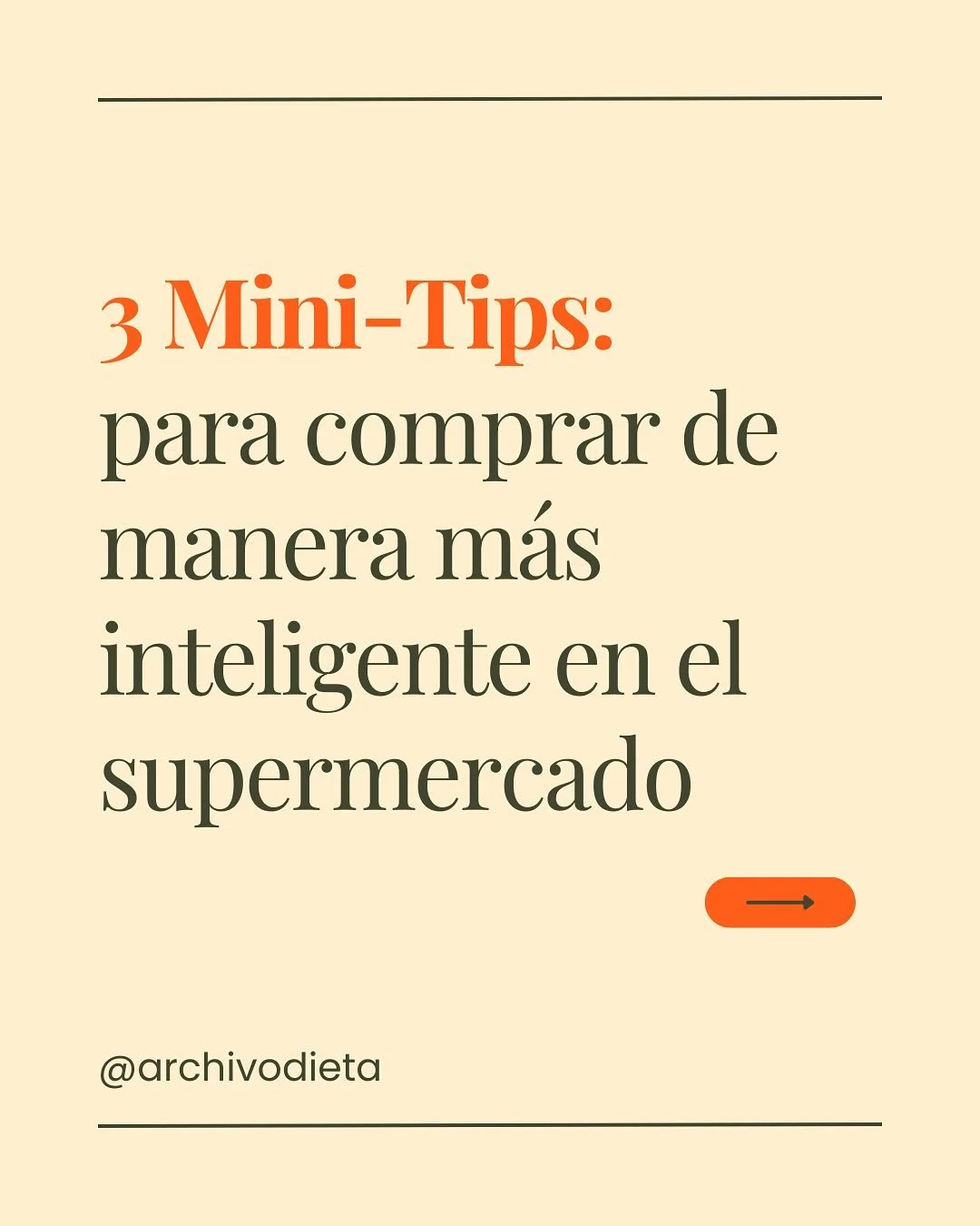 No al auto saboteo, recuerda que tu entorno es igual de fuerte que tu fuerza de voluntad.
 
Aplica estos 3 tips la pr&oacute;xima vez que vayas al supermercado 🛒