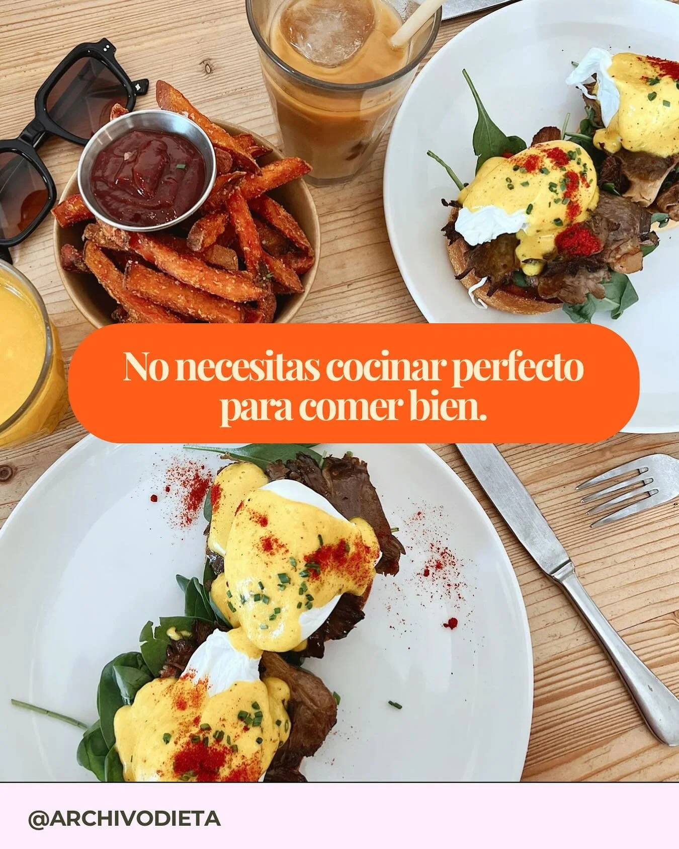 El 80% de tus resultados viene de repetir lo b&aacute;sico:

🥚 huevos

🥦 verduras

🍚 arroz

🥛 yogur

🍗 legumbres/prote&iacute;na

No hace falta gourmet, si puedes armar 3&ndash;4 comidas simples que repites entre semana, ya vas ganando!!