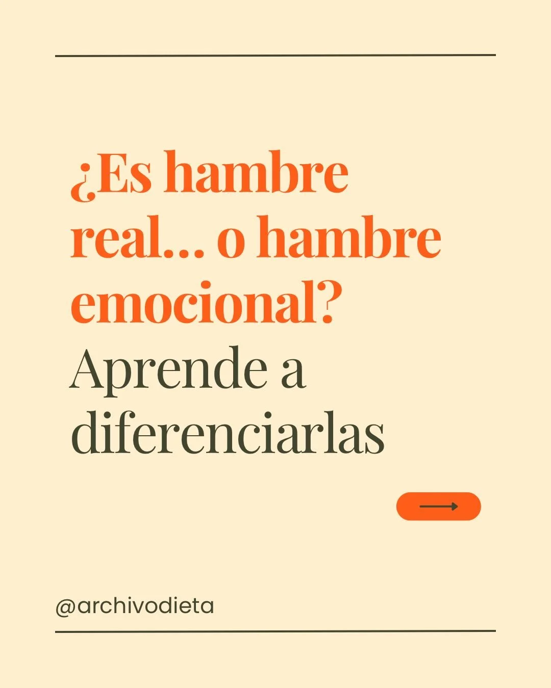 La mayor&iacute;a de nosotras no aprendi&oacute; a distinguir entre hambre REAL y hambre EMOCIONAL, pero esta diferencia lo cambia TODO cuando tu objetivo es perder peso sin sufrir.

✨ Tip pr&aacute;ctico:
Cuando llegue la urgencia del antojo, bebe u